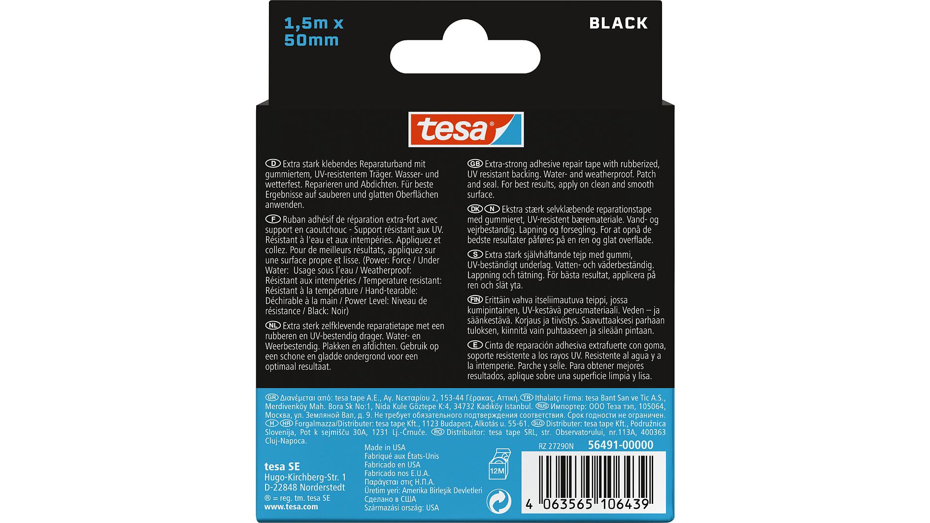 tesa® Ultra Power underwater repair tape - tesa