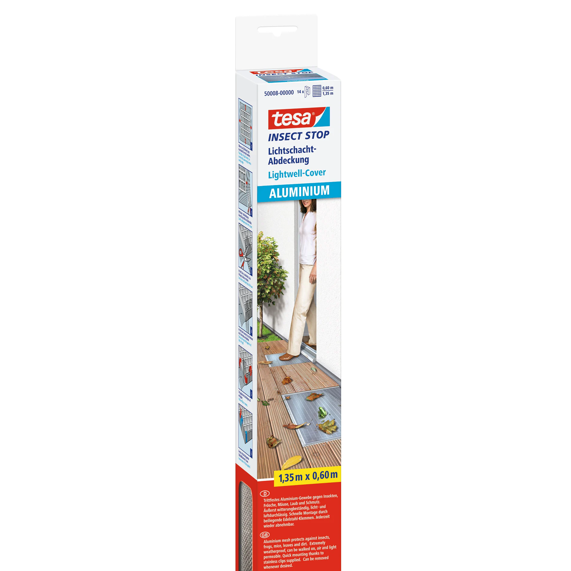 [en-en] tesa Insect Stop Aluminium 1,35m x 0,60m