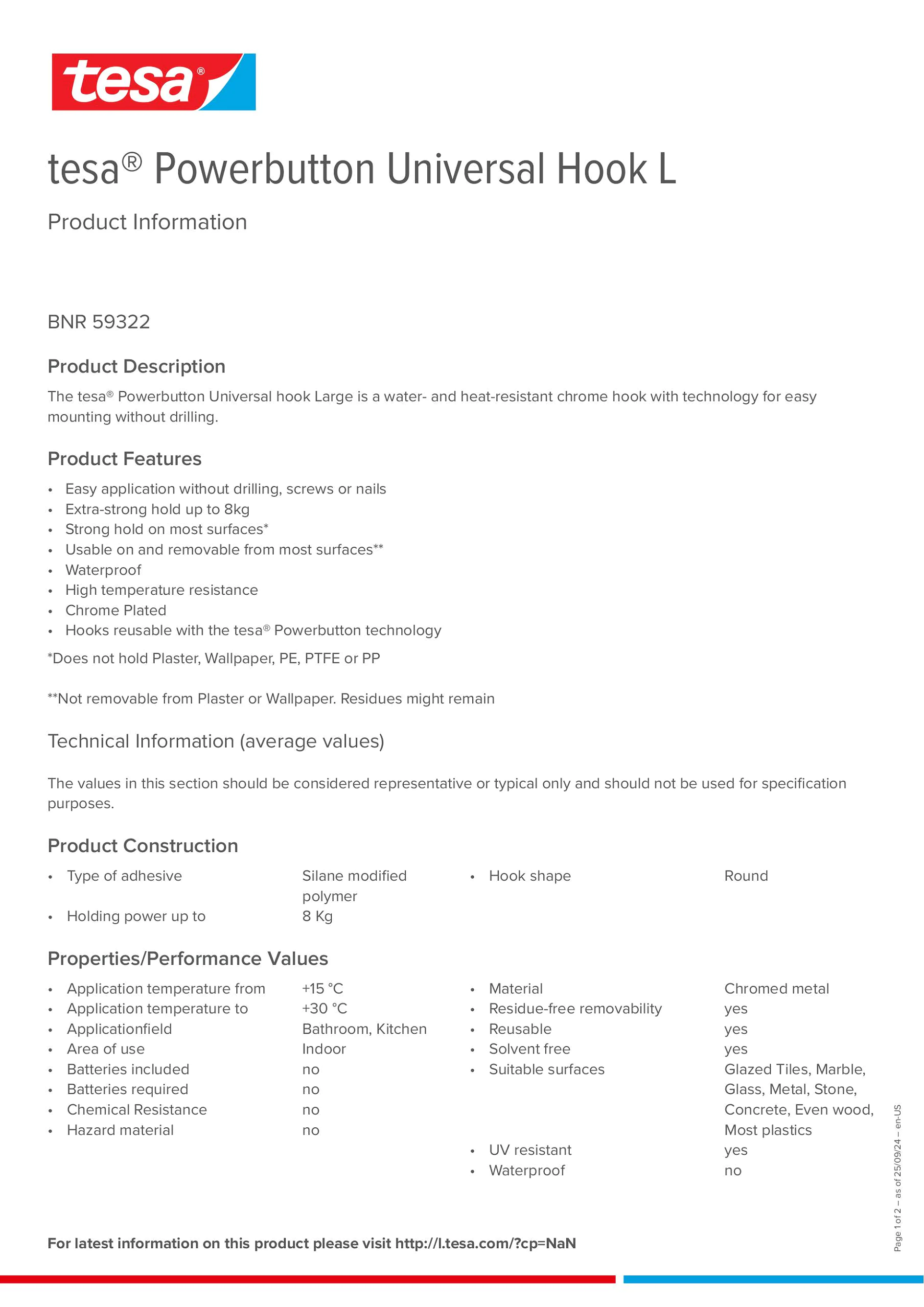 Product information_tesa® Powerbutton 59322_en