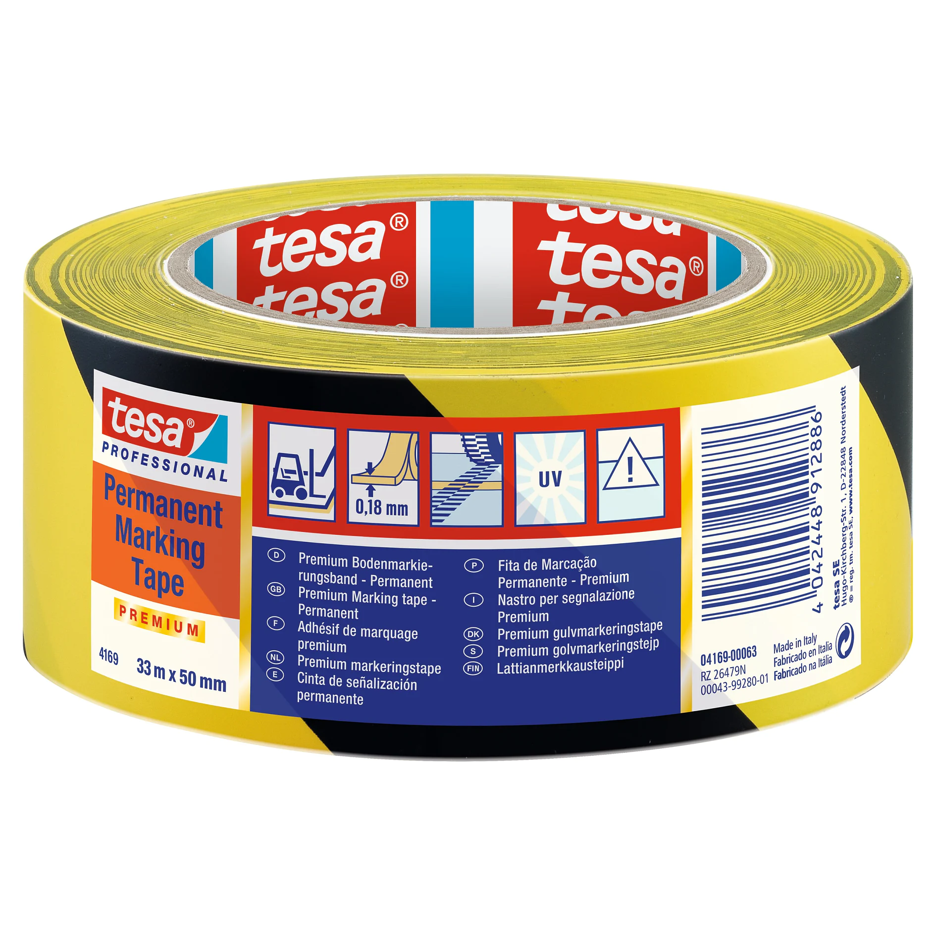 [en-en] tesa Professional Permanent Marking Tape,33mm x 30m