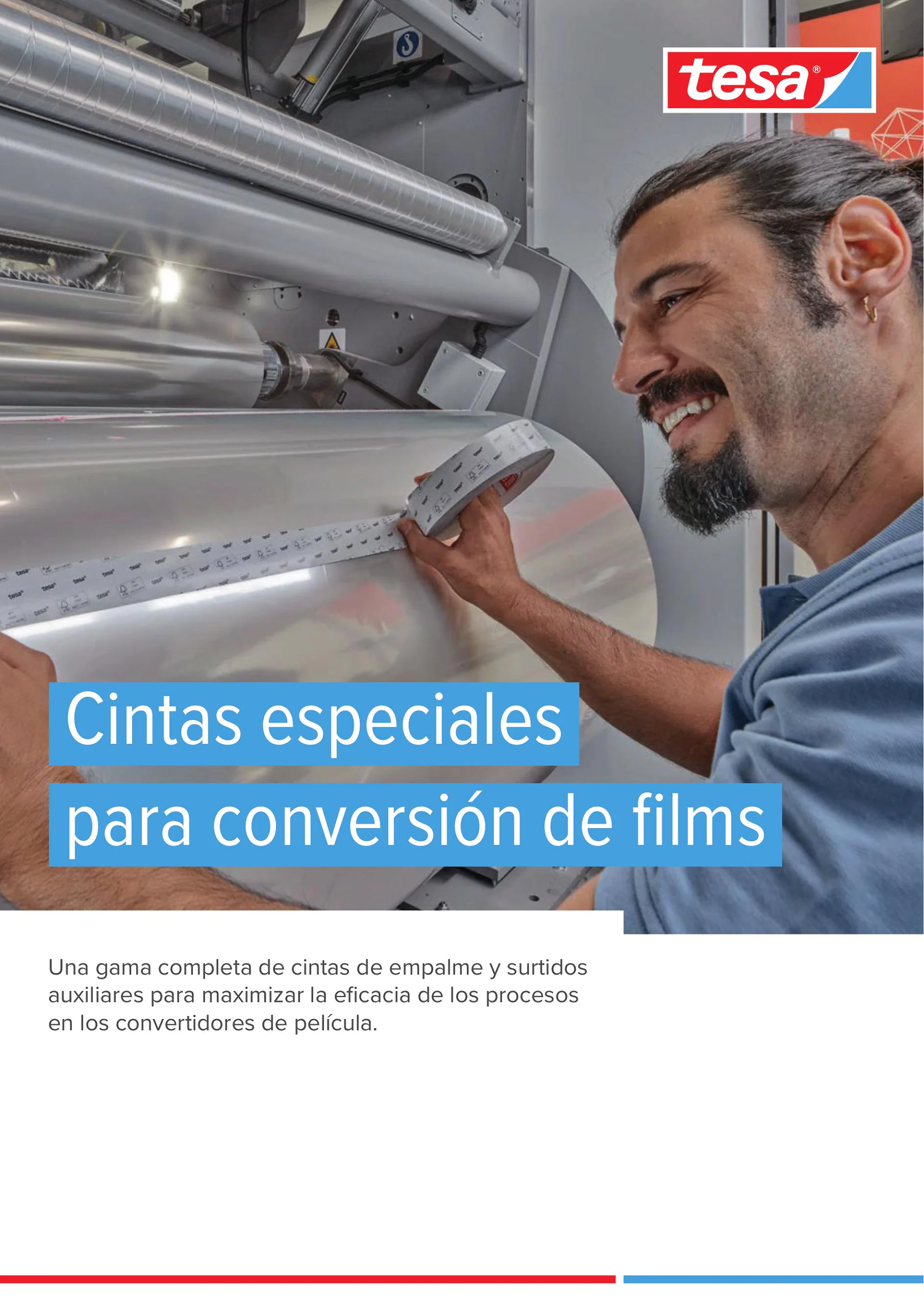 Cintas especializadas tesa® para la excelencia en la transformación de películas - ES