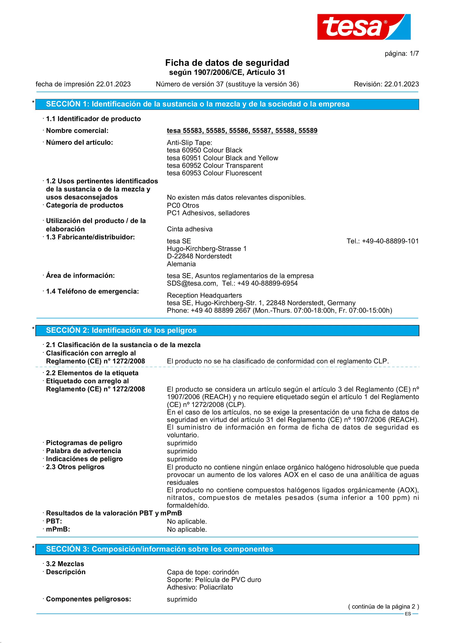 Safety data sheet_tesa® 55586_es-ES_v37