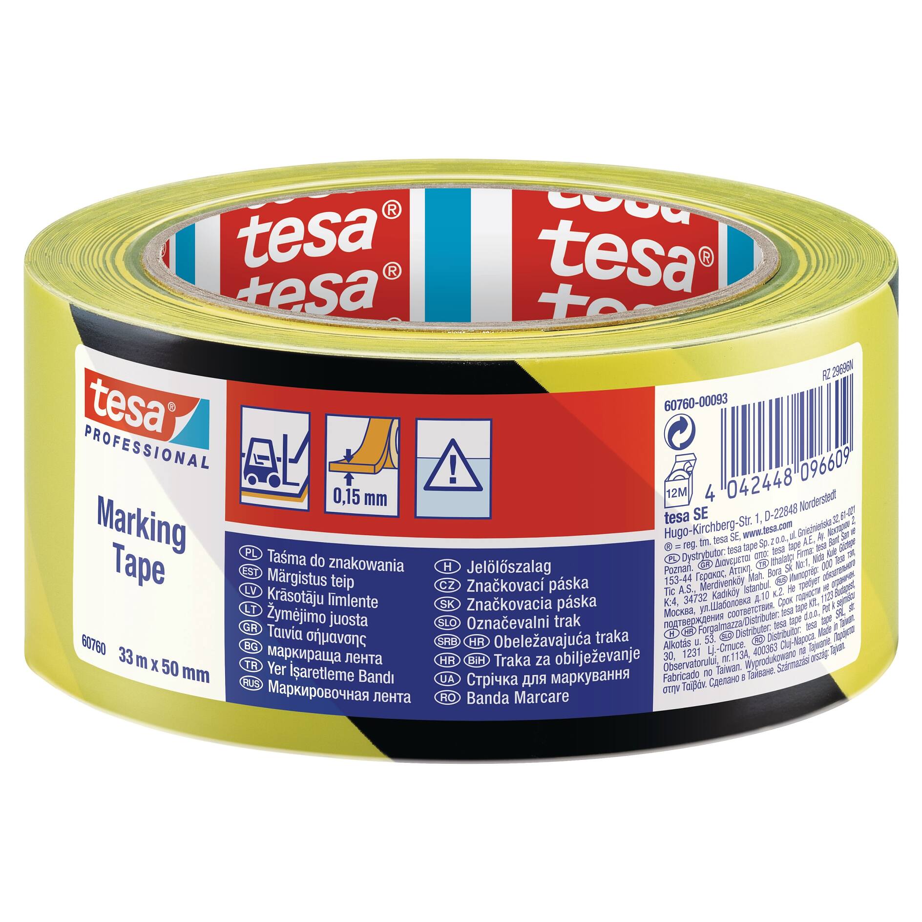 CINTA DE MARCAJE AZUL 4169 DE 50MM X 33MTS – Novocolor, S.A.