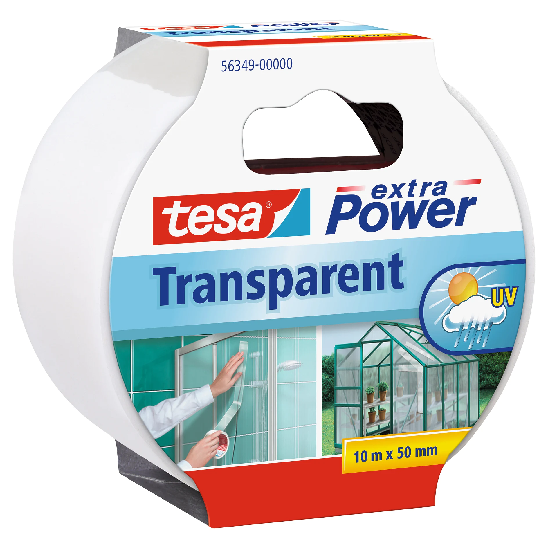 [en-en] tesa extra Power Repairing tape Transparent, 10m x 48mm