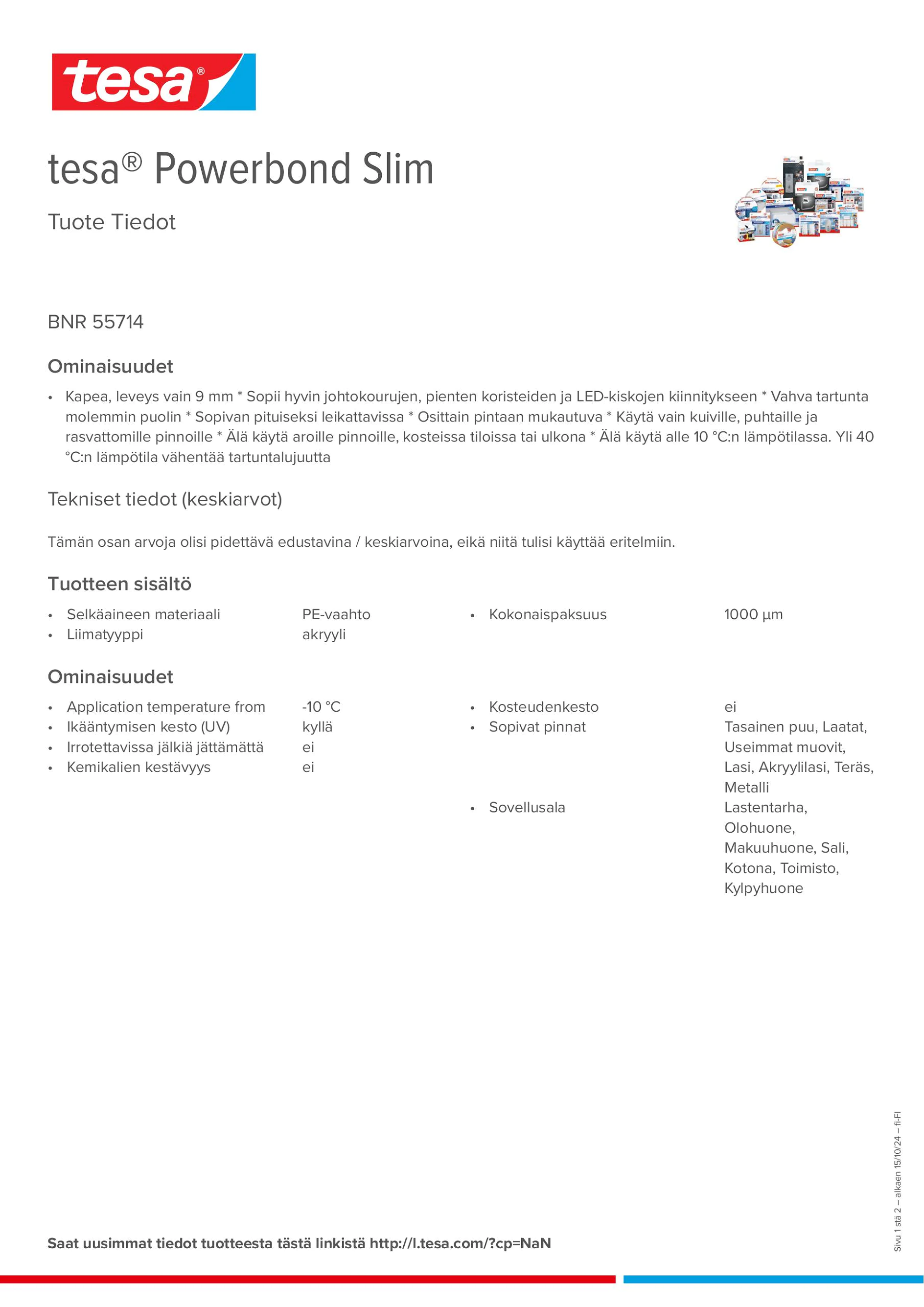 Product information_tesa® Powerbond 55714_fi-FI