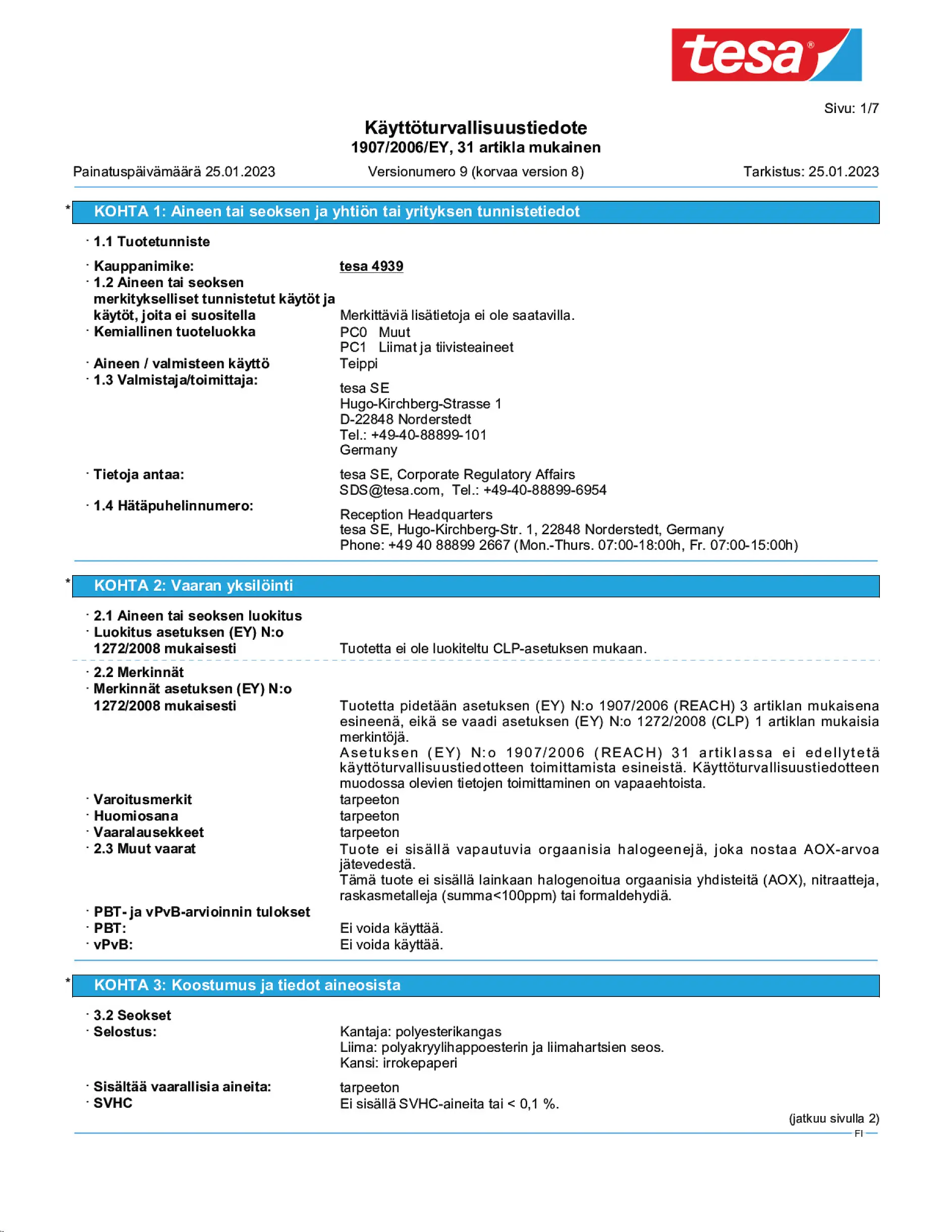 Safety data sheet_tesa® 4939_fi-FI_v9