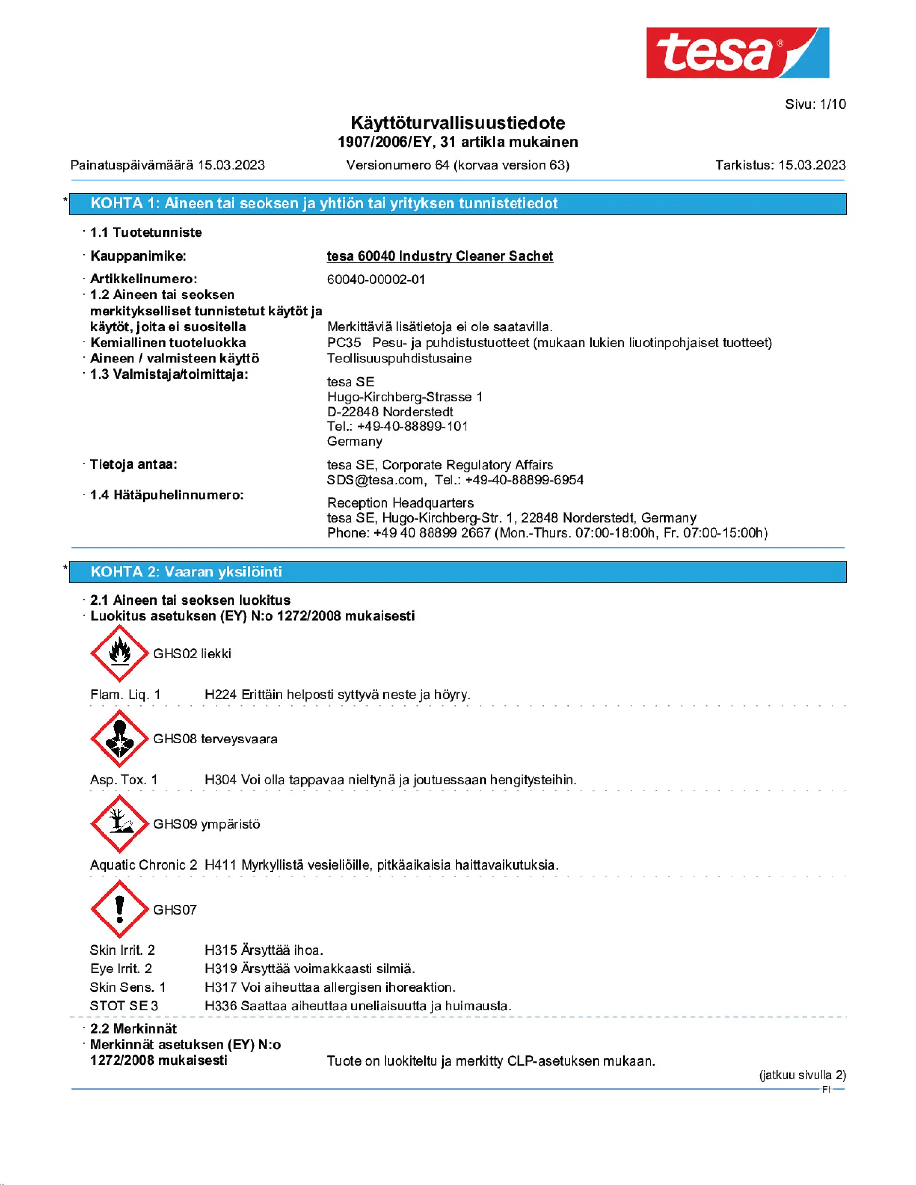 Safety data sheet_tesa® 60040_fi-FI_v64