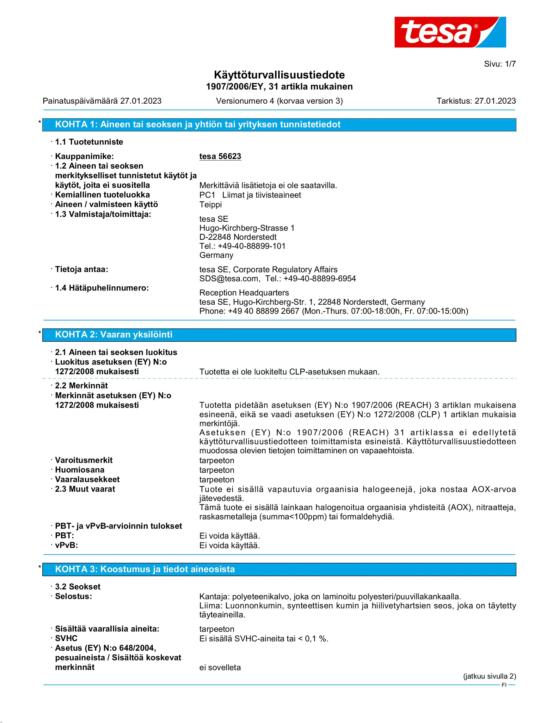 Safety data sheet_tesa® 56622_fi-FI_v4