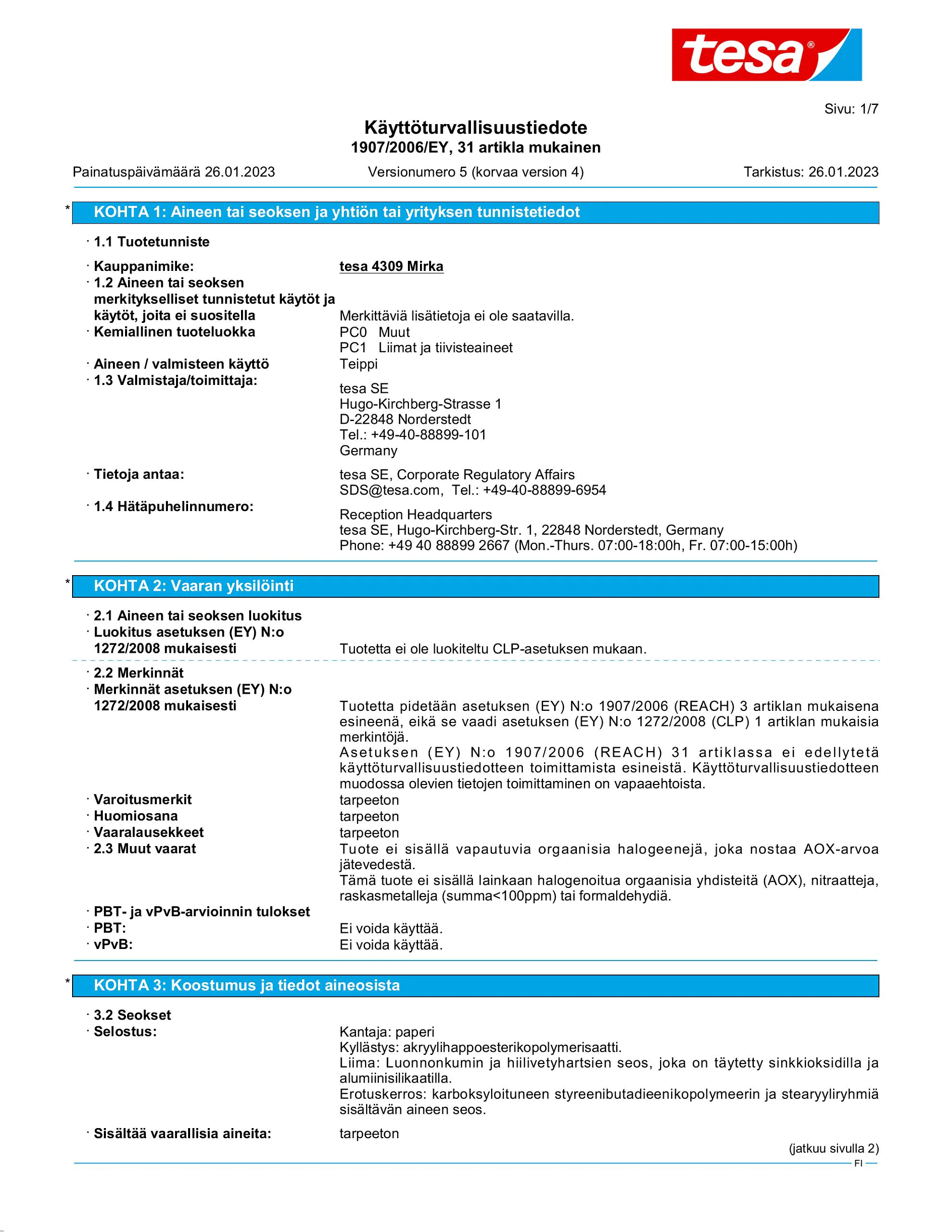 Safety data sheet_tesa® 04309_fi-FI_v5