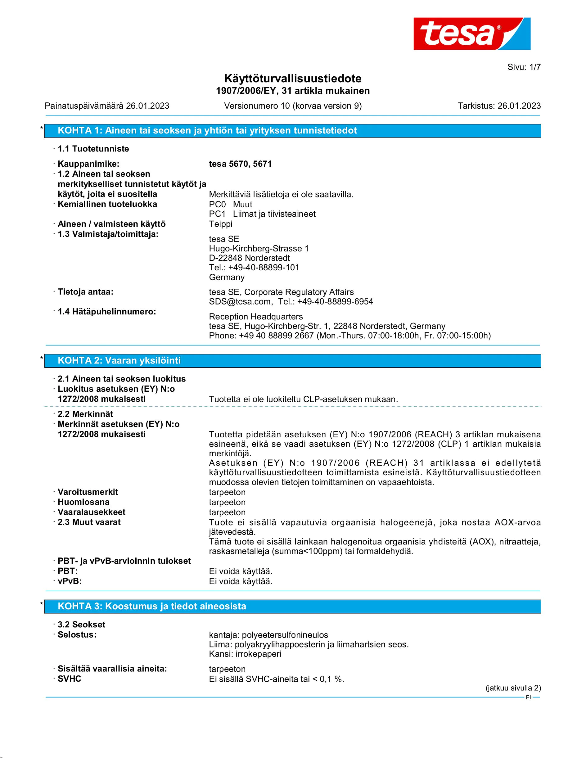 Safety data sheet_tesa® 5696_fi-FI_v10