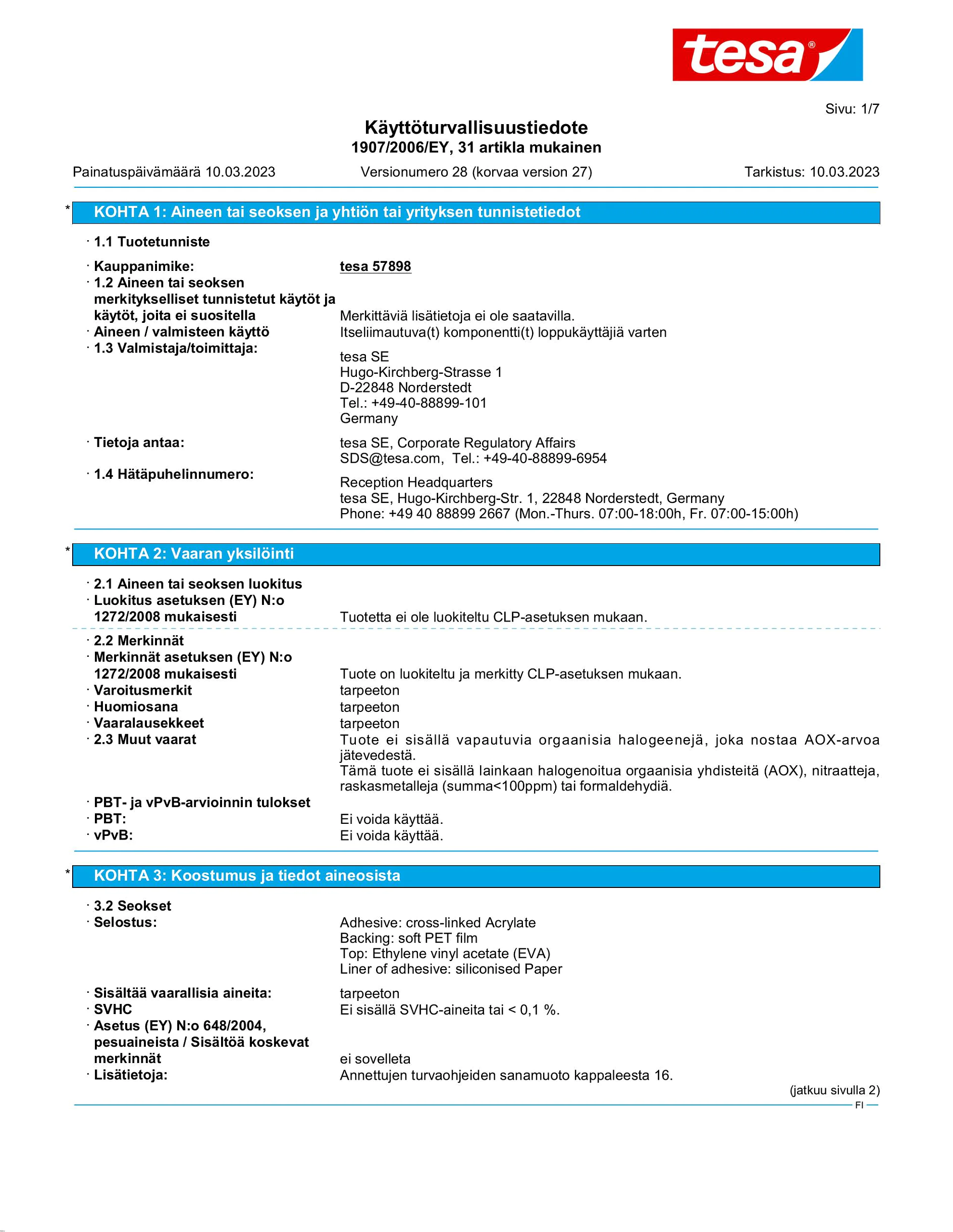 Safety data sheet_tesa® Protect 57706_fi-FI_v28