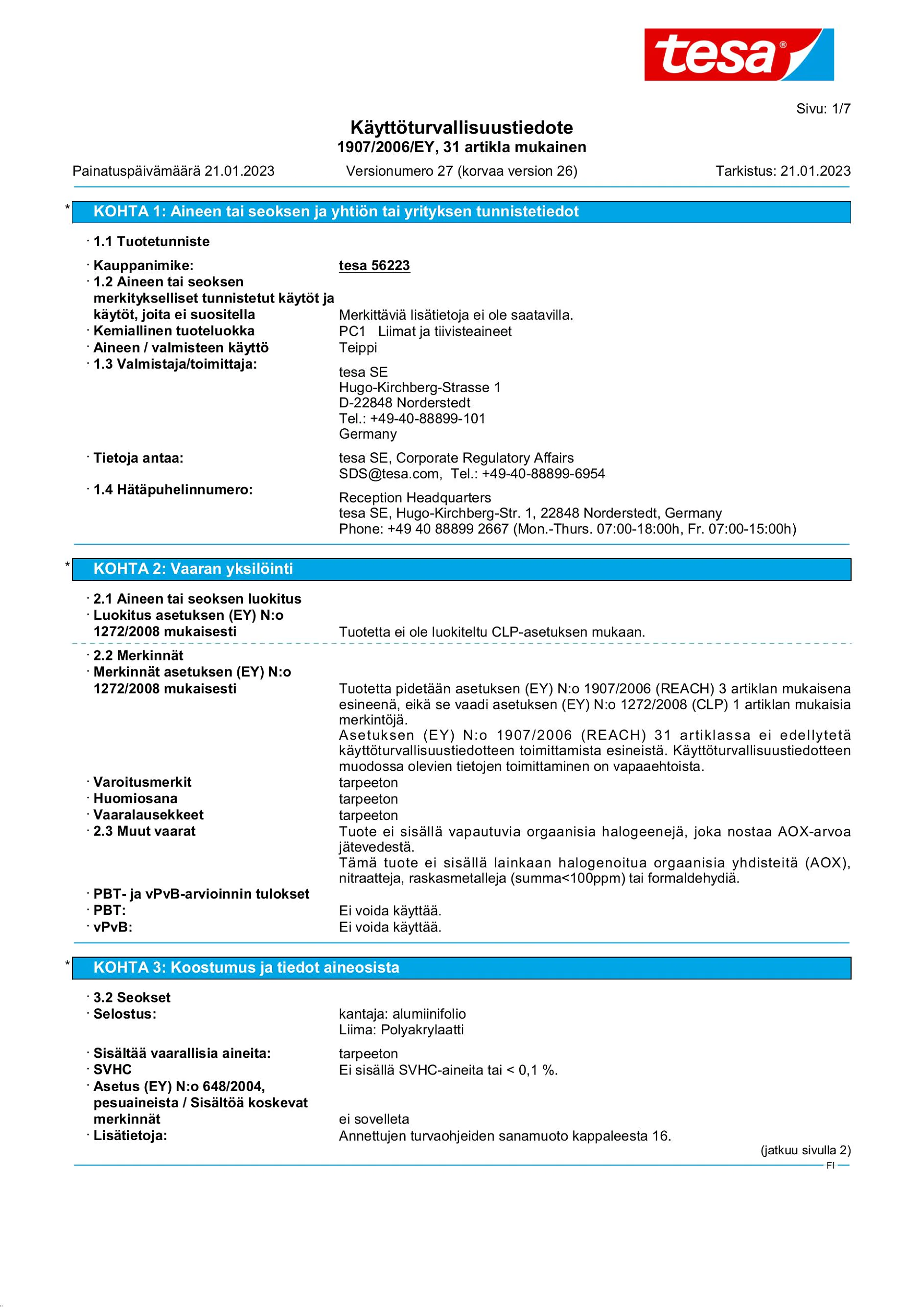 Safety data sheet_tesa® 56223_fi-FI_v27