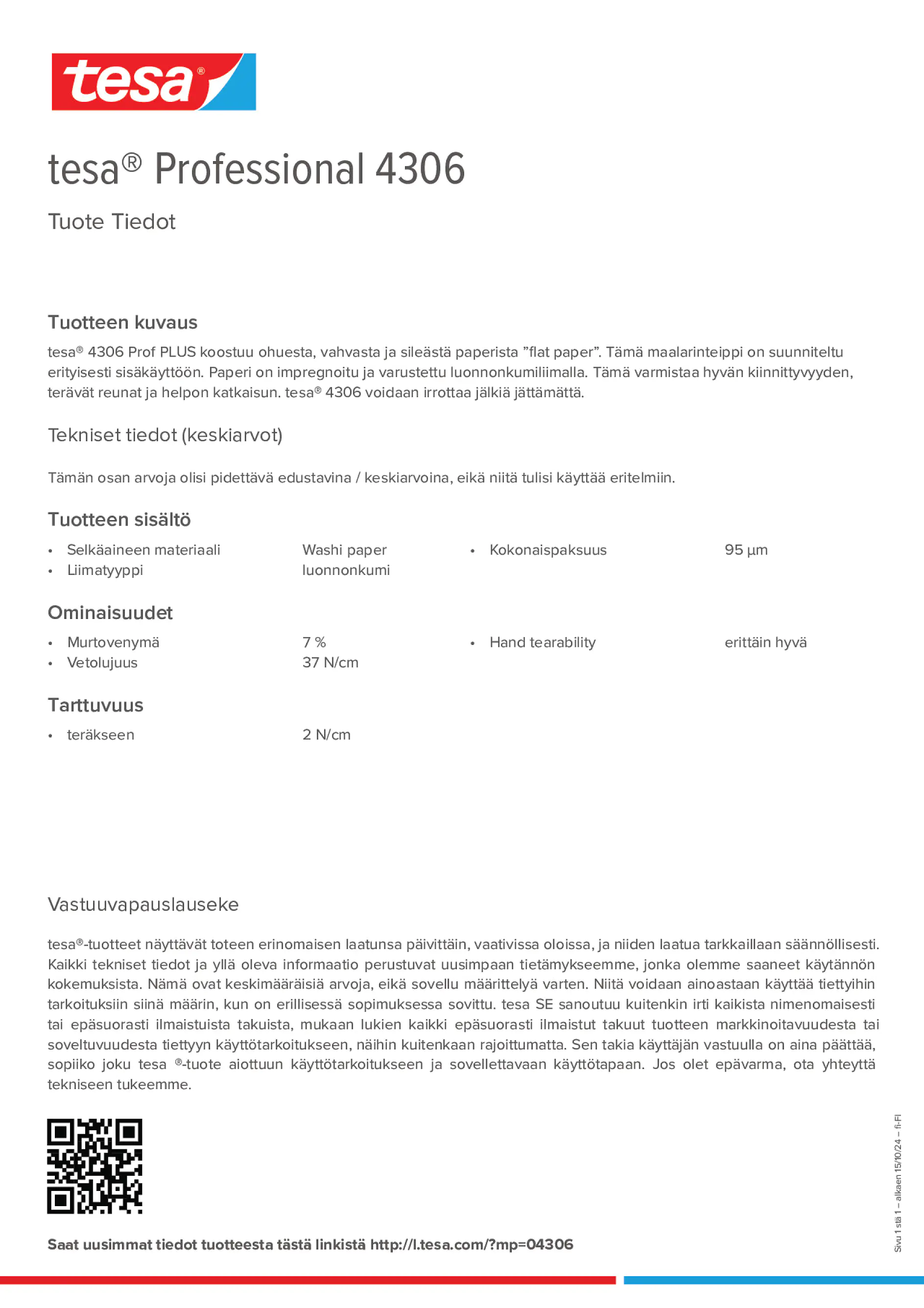 Product information_tesa® Professional 04306_fi-FI