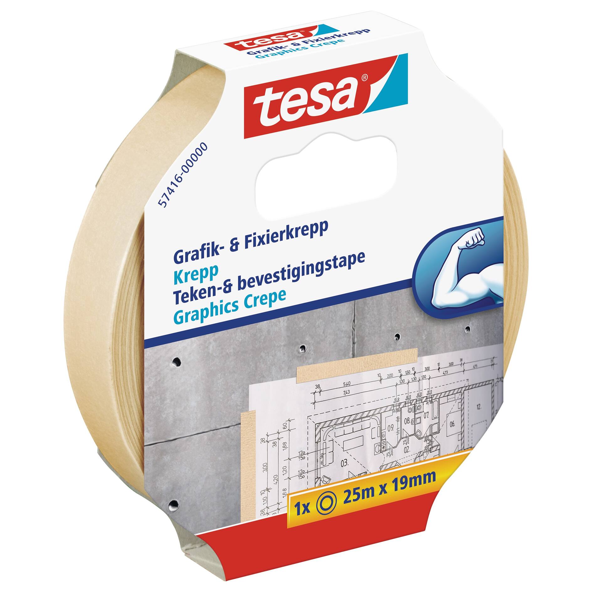 Tesa Protect patin feutre 18mm brun 16 pièces