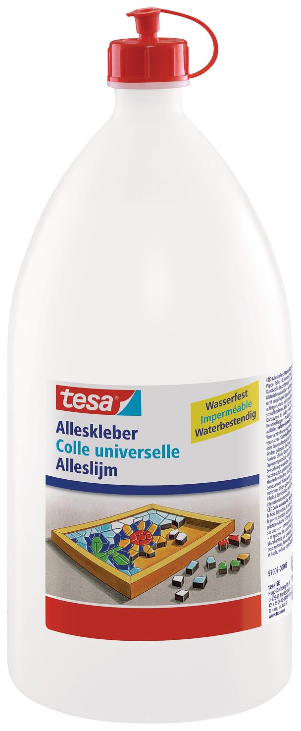 Utiliser la colle pour les surfaces transparentes et le verre 10 kg/cm2 -  tesa