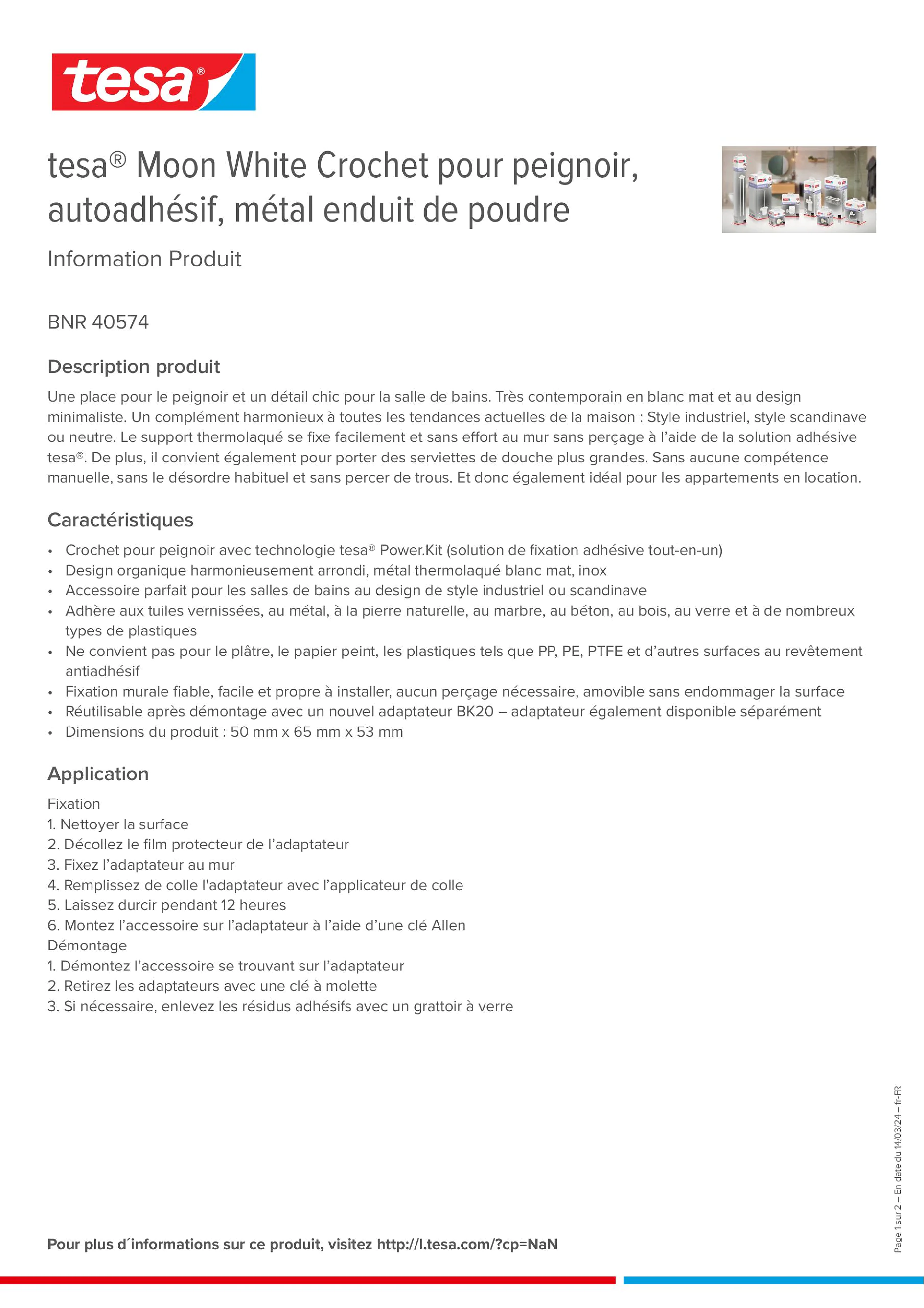 Product information_tesa® 40574_fr-FR