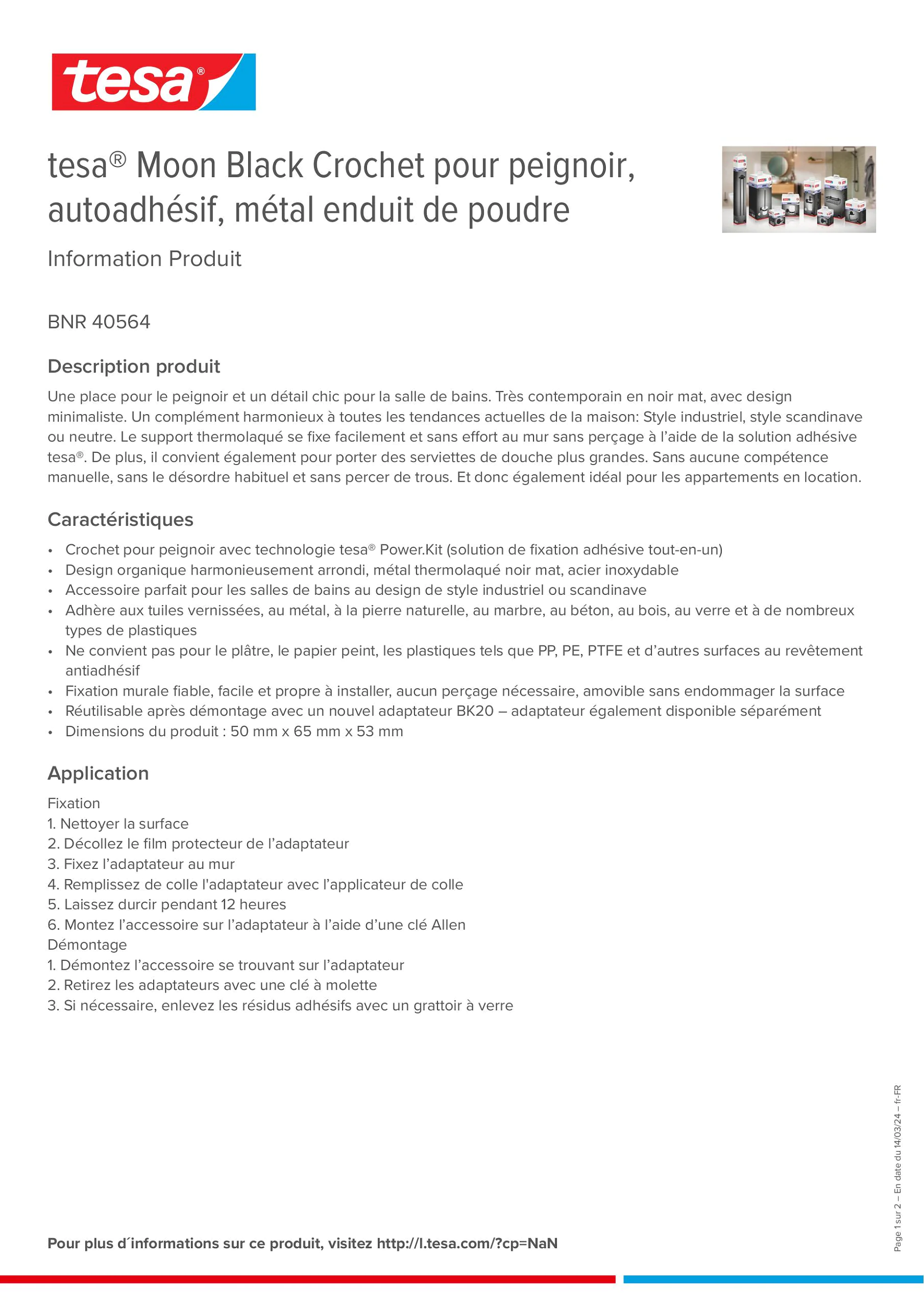 Product information_tesa® 40564_fr-FR