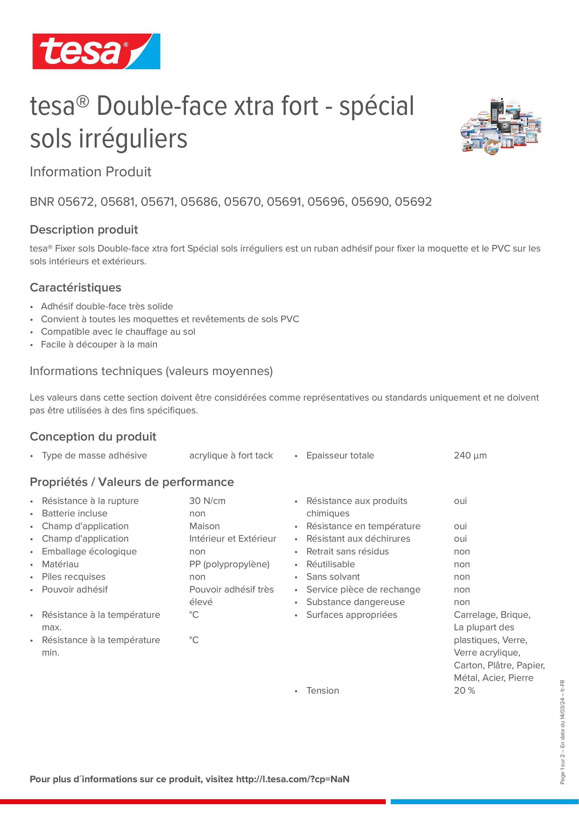 Product information_tesa® 5696_fr-FR