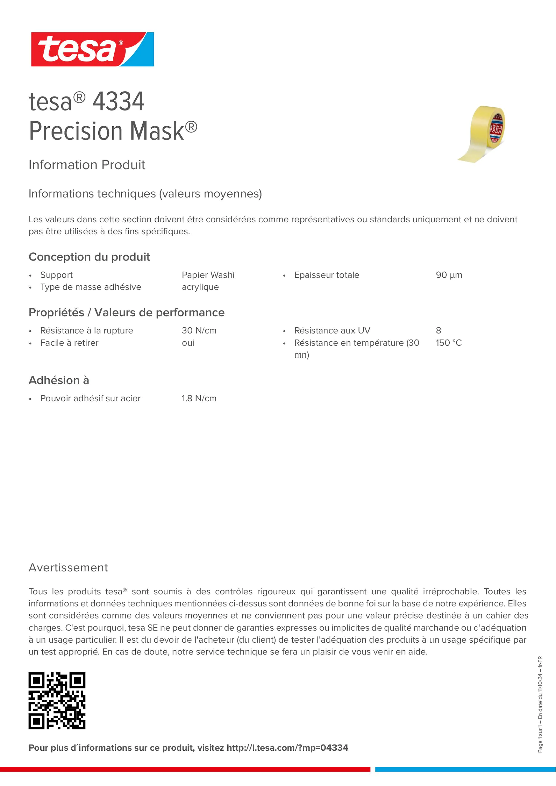 Product information_tesa® 04334_fr-FR