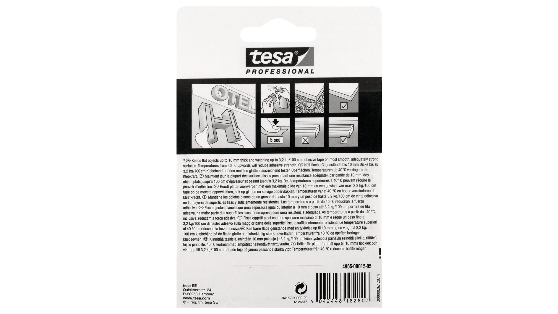 tesa® Professional 4965 TESA 64621 PV1 - tesa