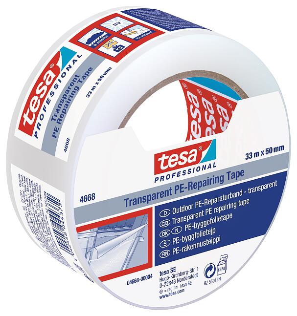 tesa® 4668 Transparent PE Tape - tesa