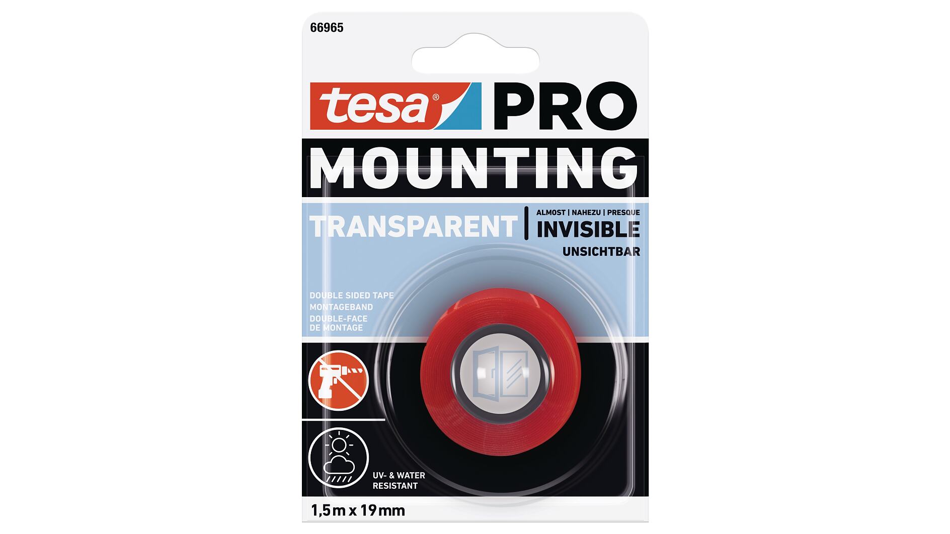 tesa® PRO 66965 Mounting Trasparente - tesa