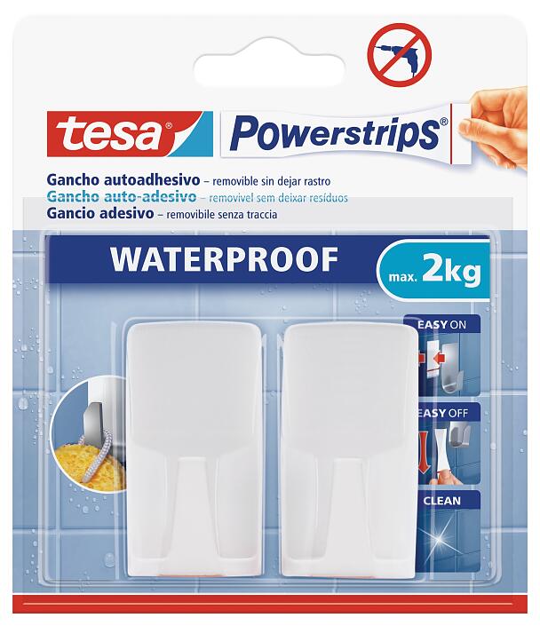 tesa Powerstrips® Gancio Waterproof WAVE - tesa