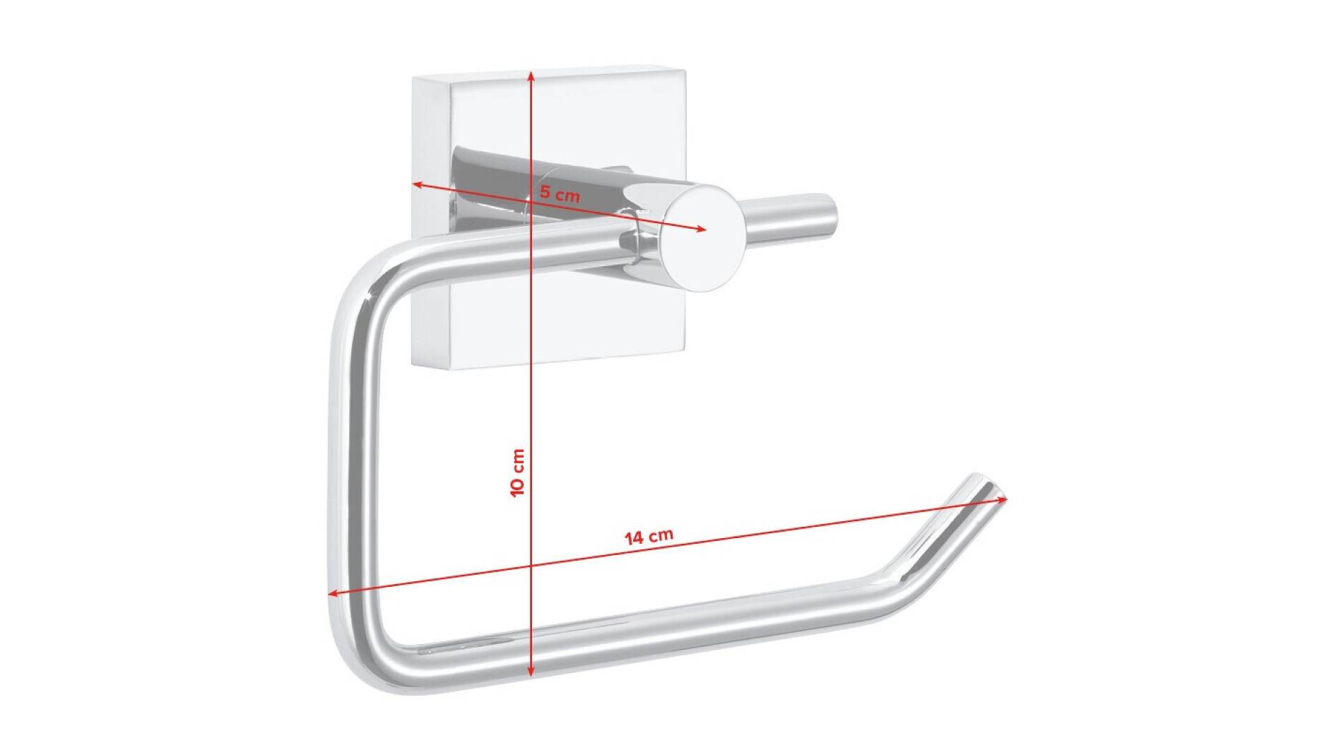 tesa® tesa Ekkro portarotolo di scorta WC - tesa