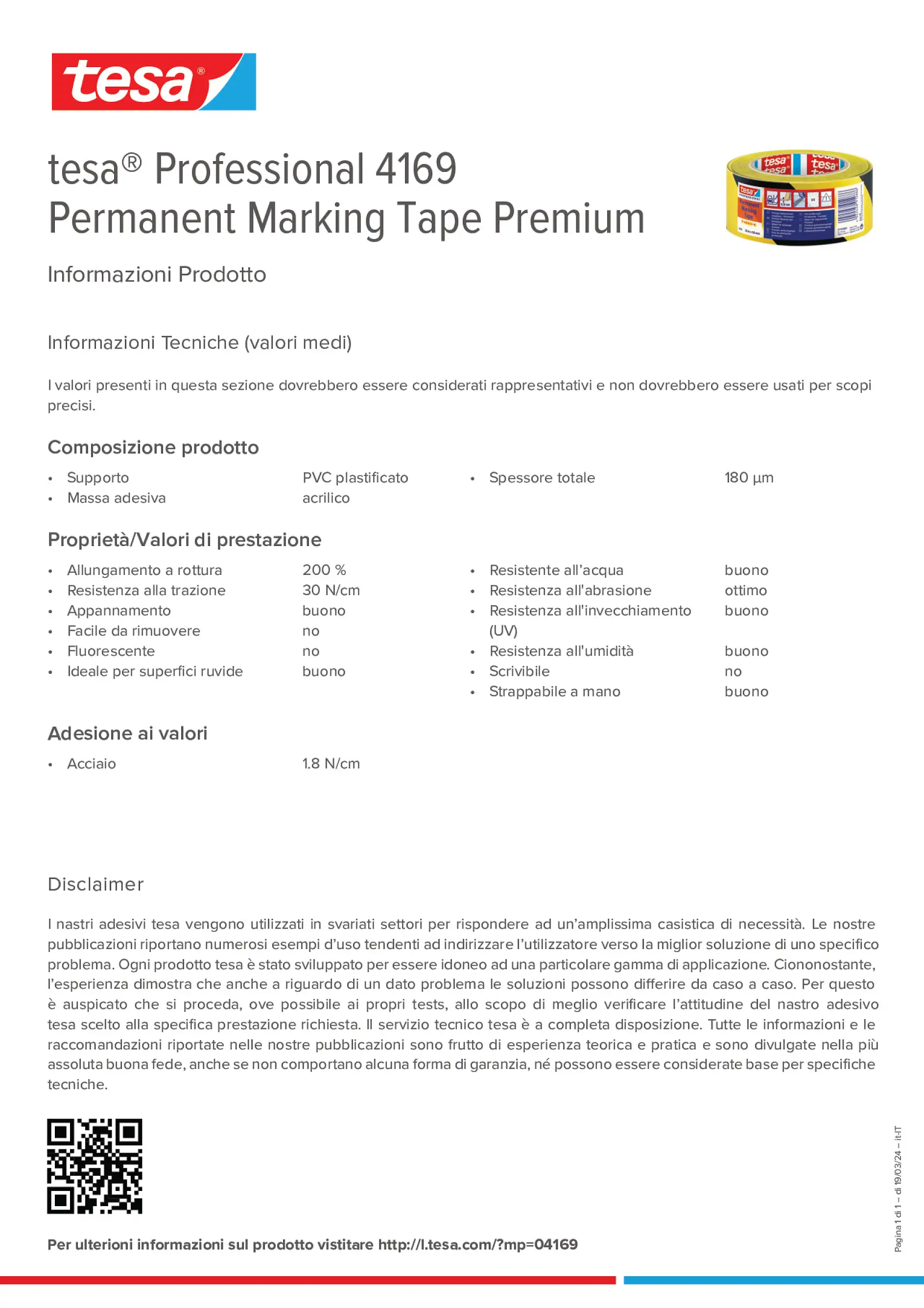 Product information_tesa® Professional 04169_it-IT