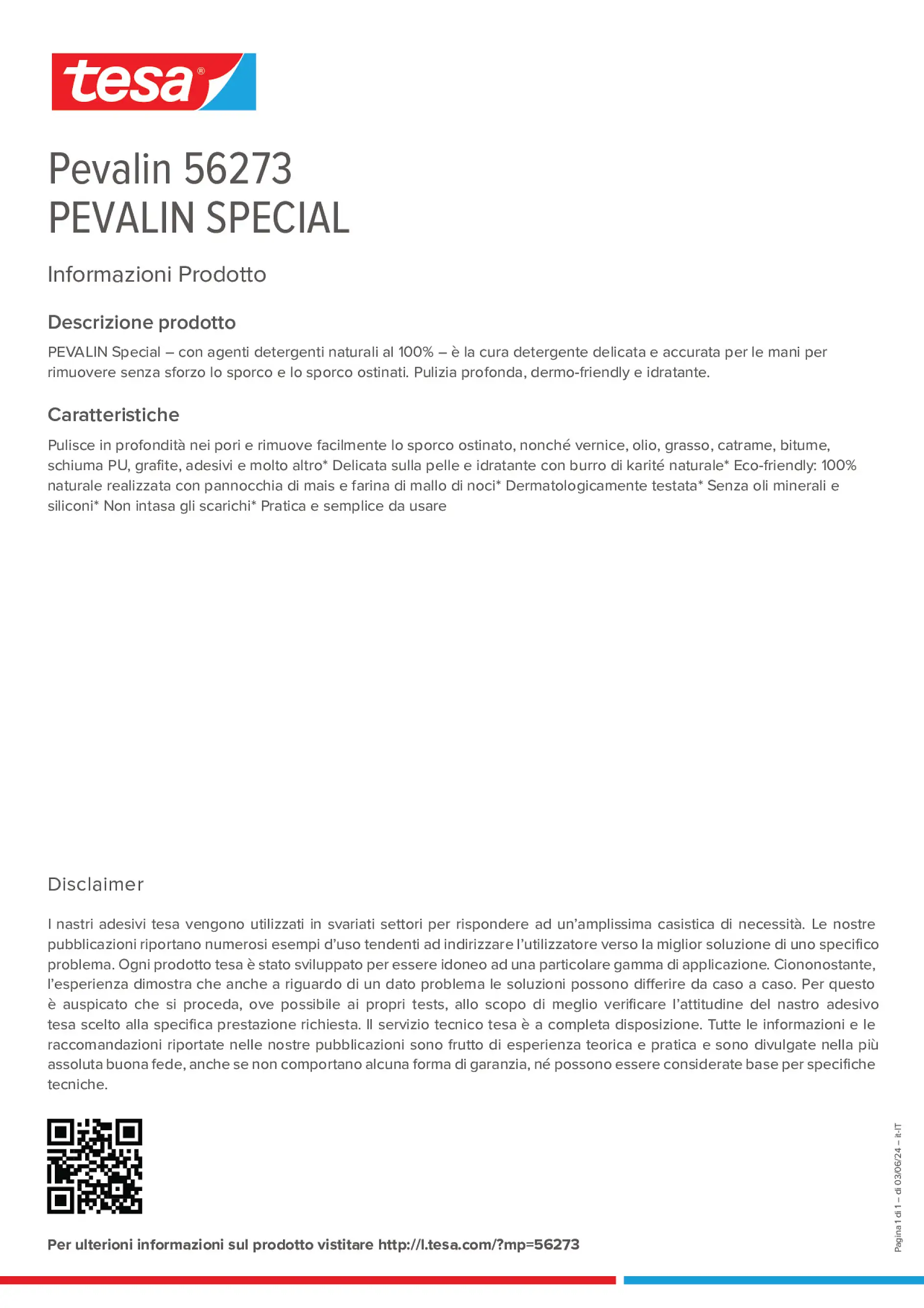 Product information_Pevalin 56273_it-IT