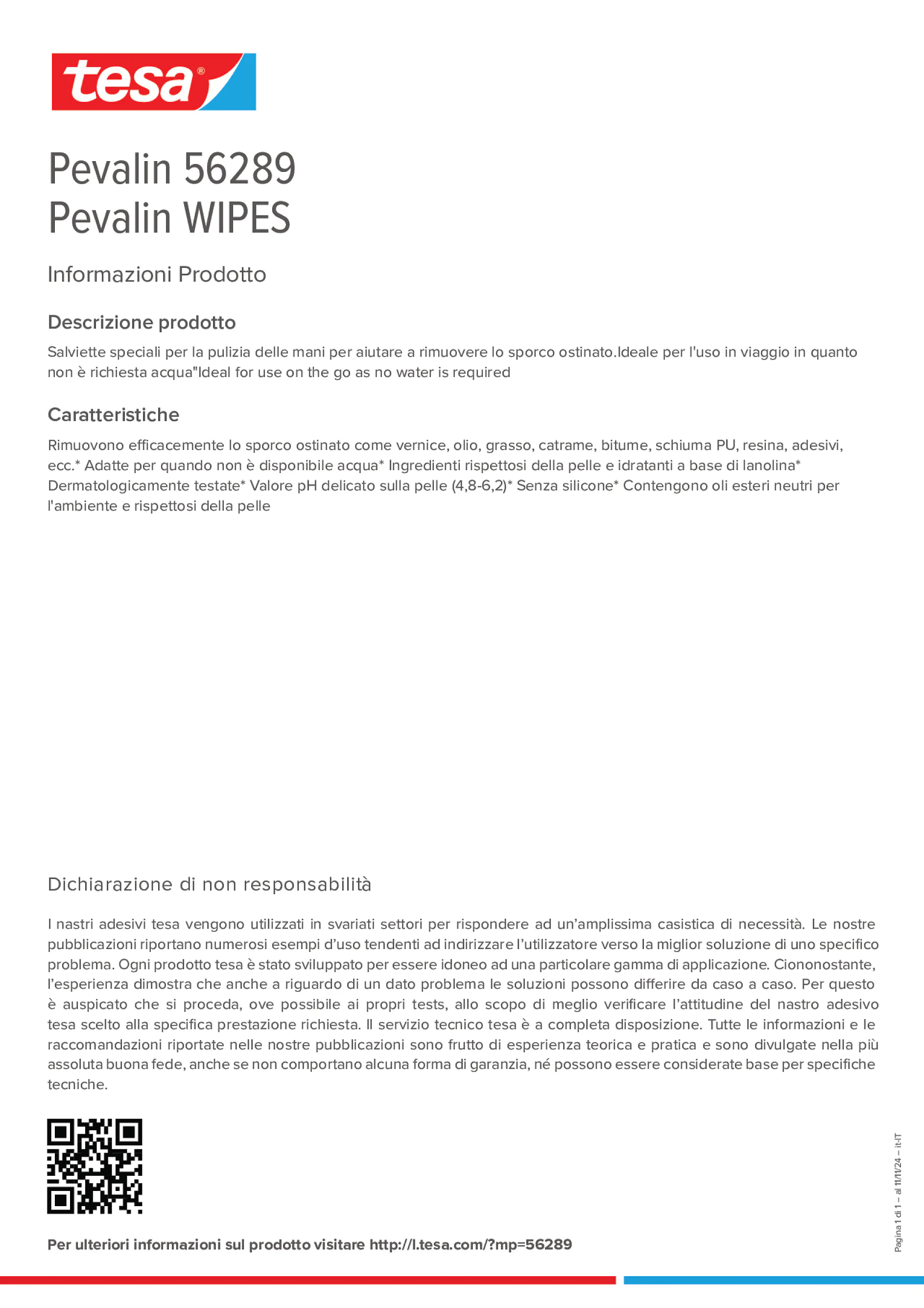 Product information_Pevalin 56289_it-IT