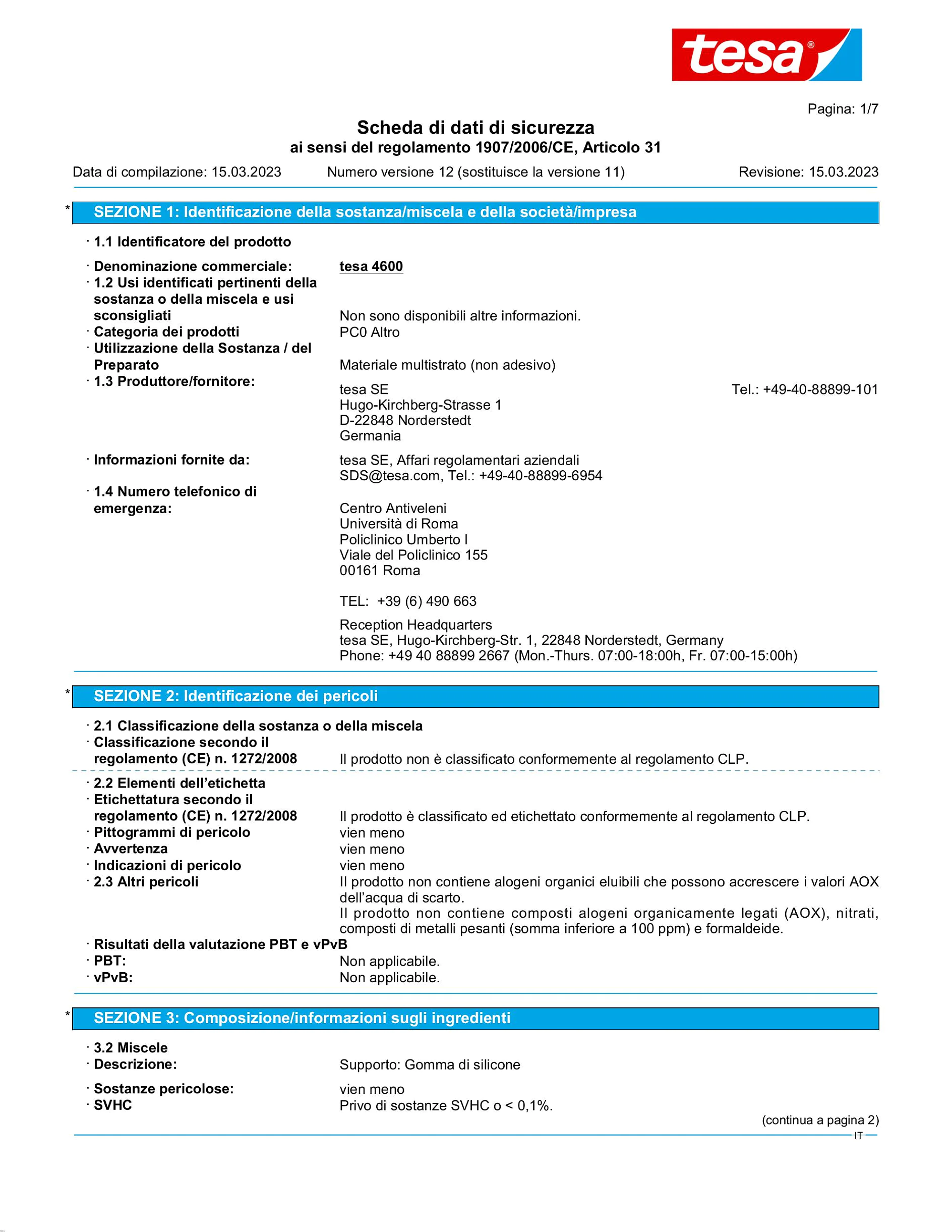 Safety data sheet_tesa® 04600_it-IT_v12