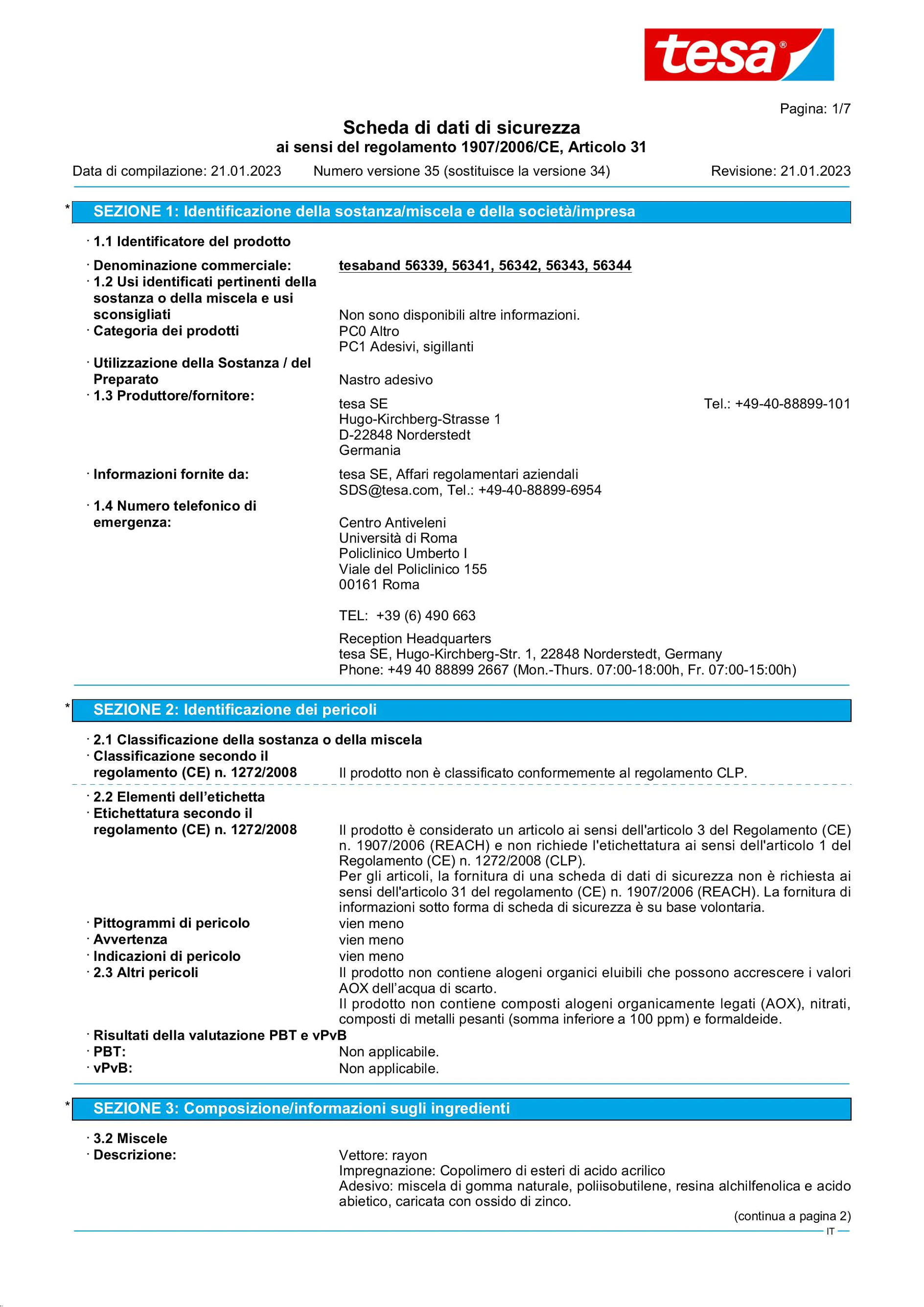 Safety data sheet_tesa® extra Power 56339_it-IT_v35