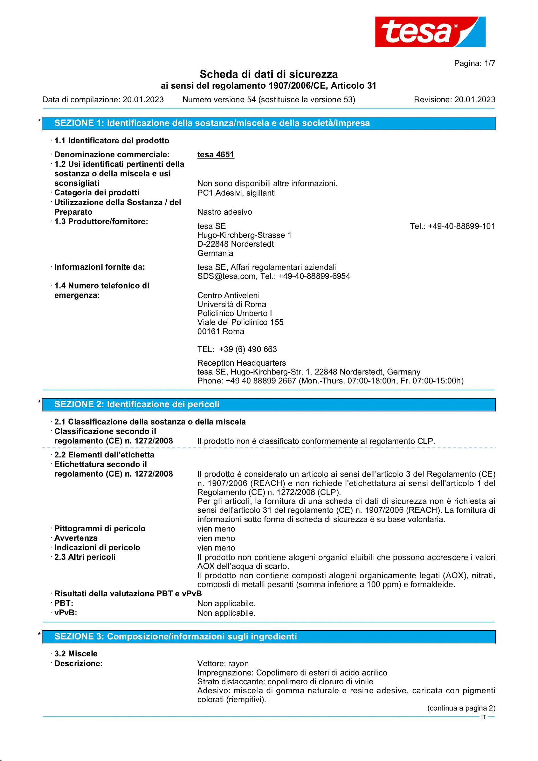 Safety data sheet_tesa® 04651_it-IT_v54