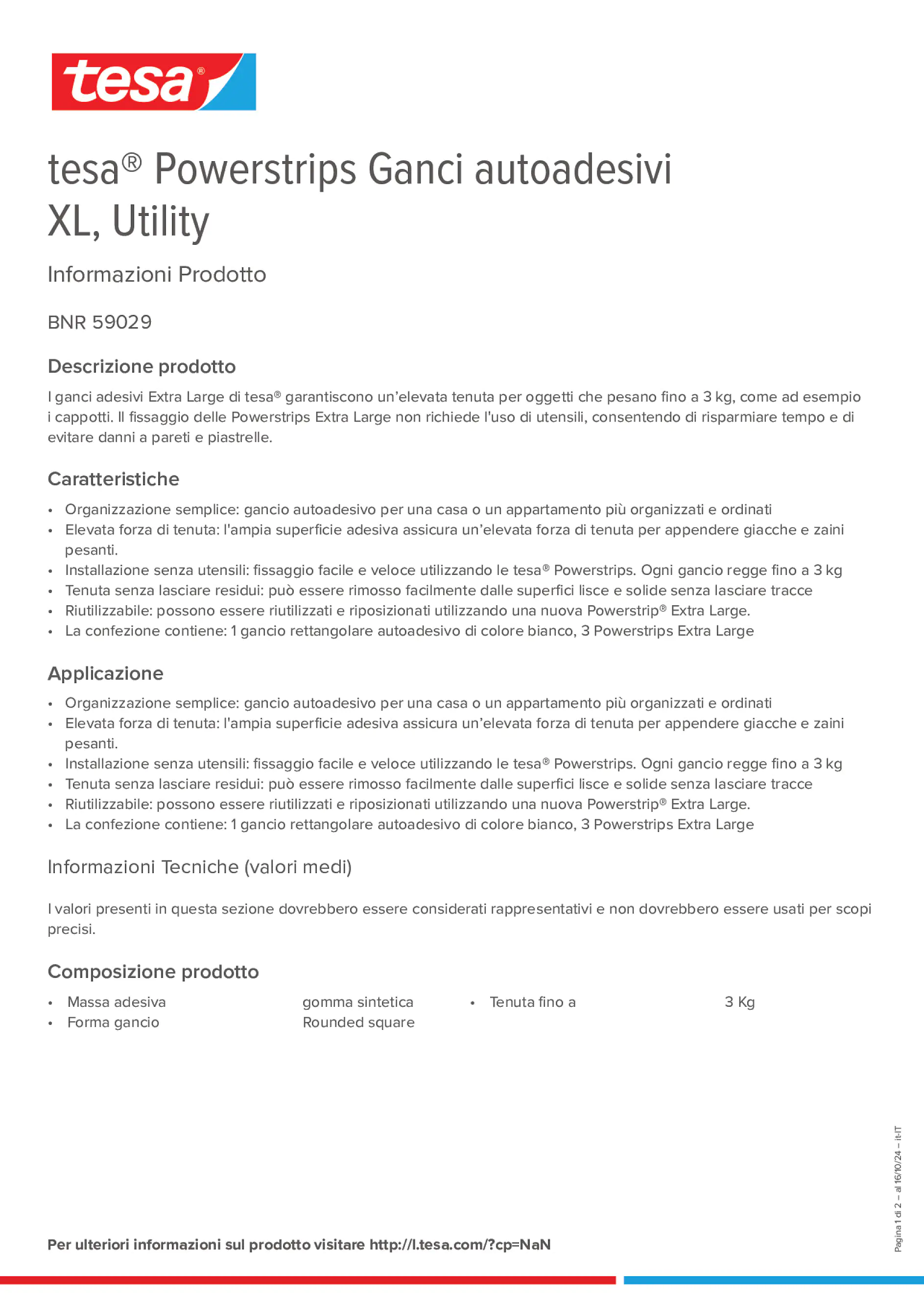 Product information_tesa® Powerstrips 59029_it-IT