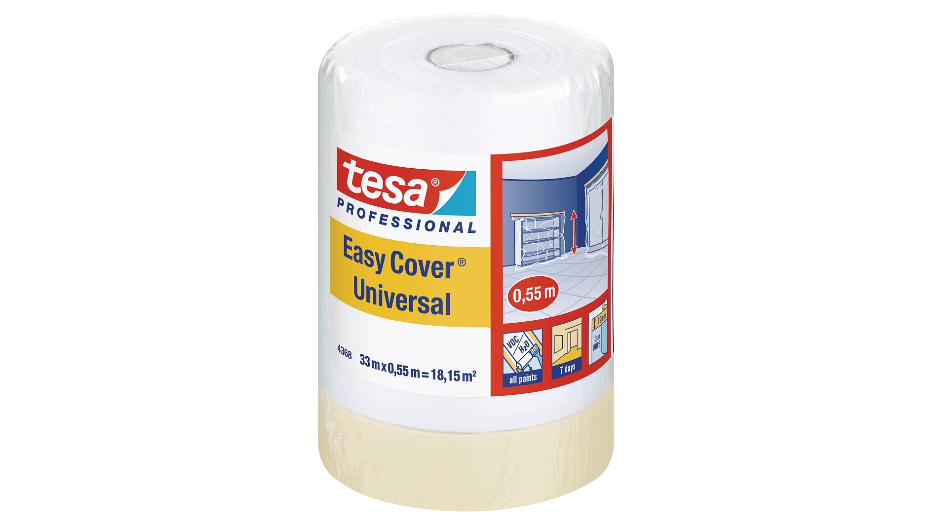 tesa® Professional 4368 Easy Cover Universal - tesa