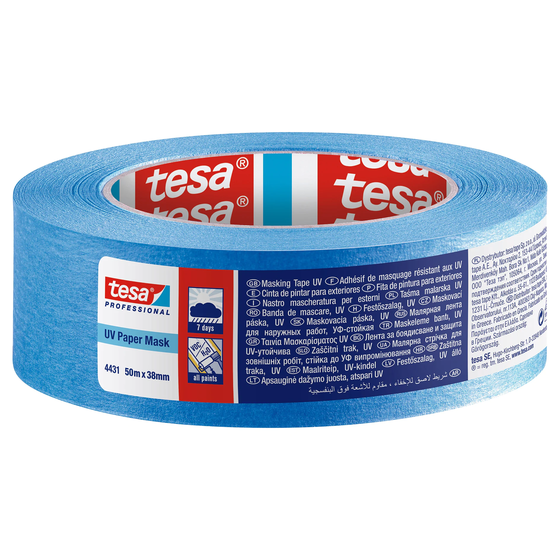 [en-en] tesa Professional UV Paper mask 50m x 38mm