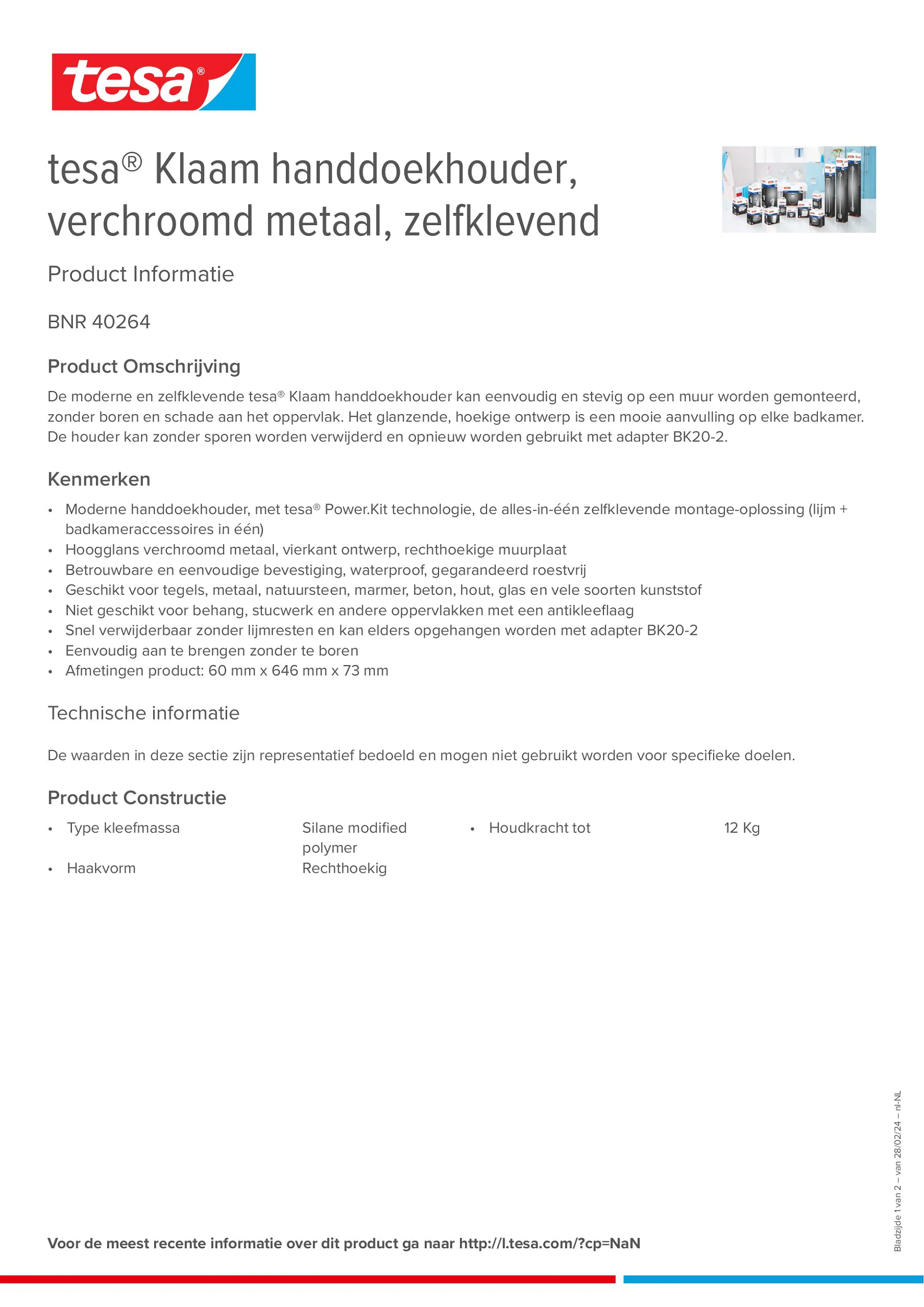 Product information_tesa® 40264_nl-NL