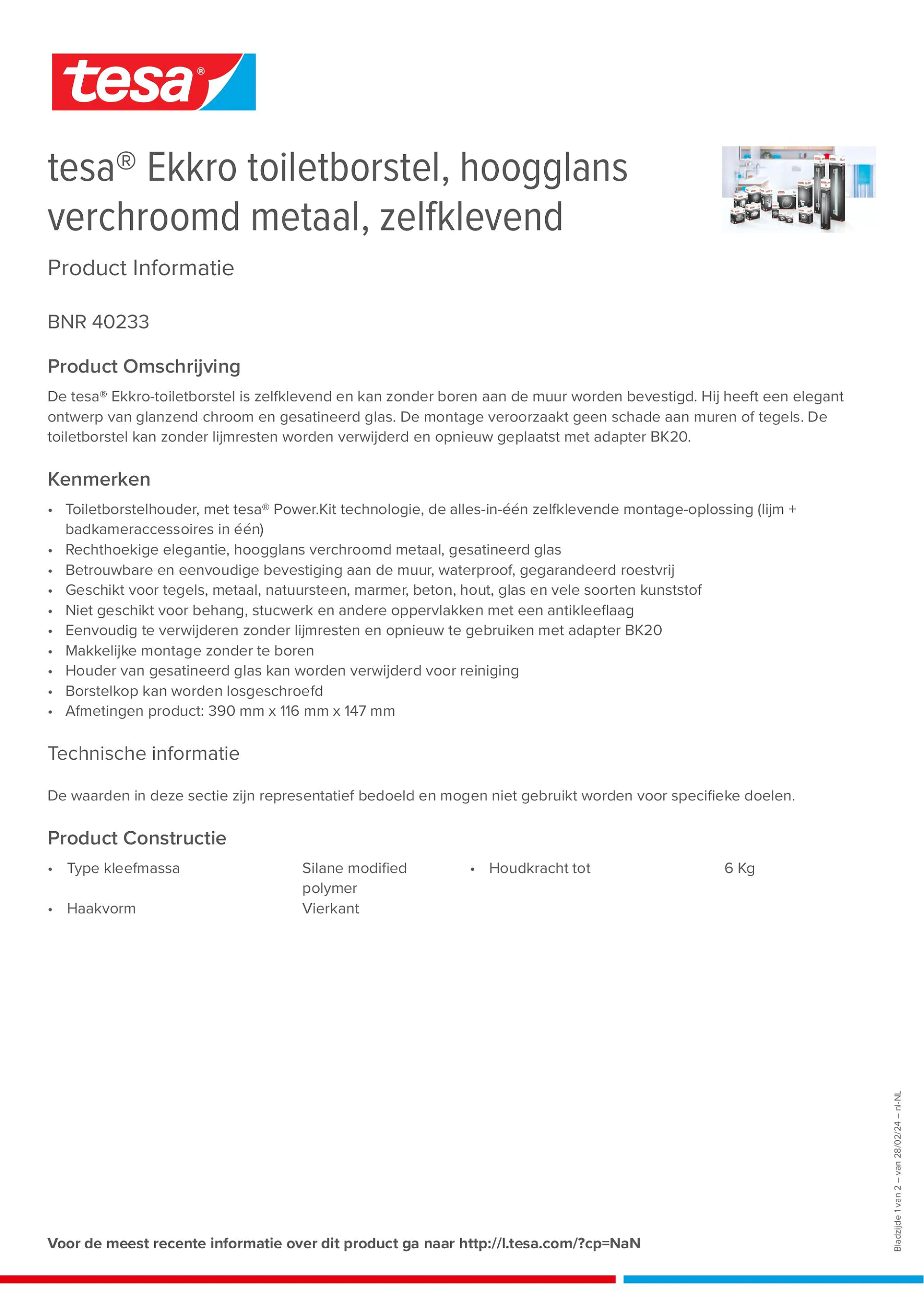 Product information_tesa® 40233_nl-NL