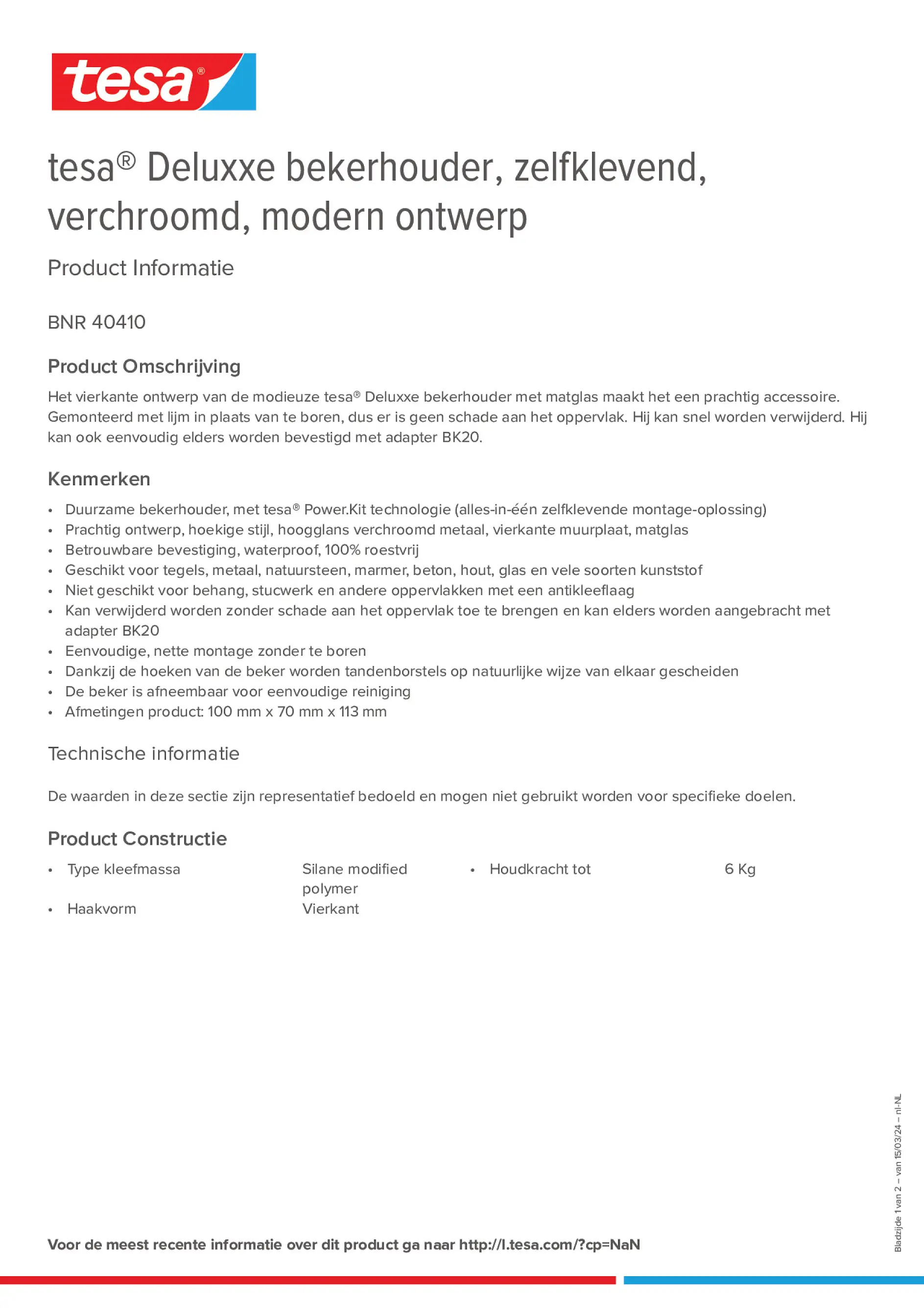 Product information_tesa® 40410_nl-NL