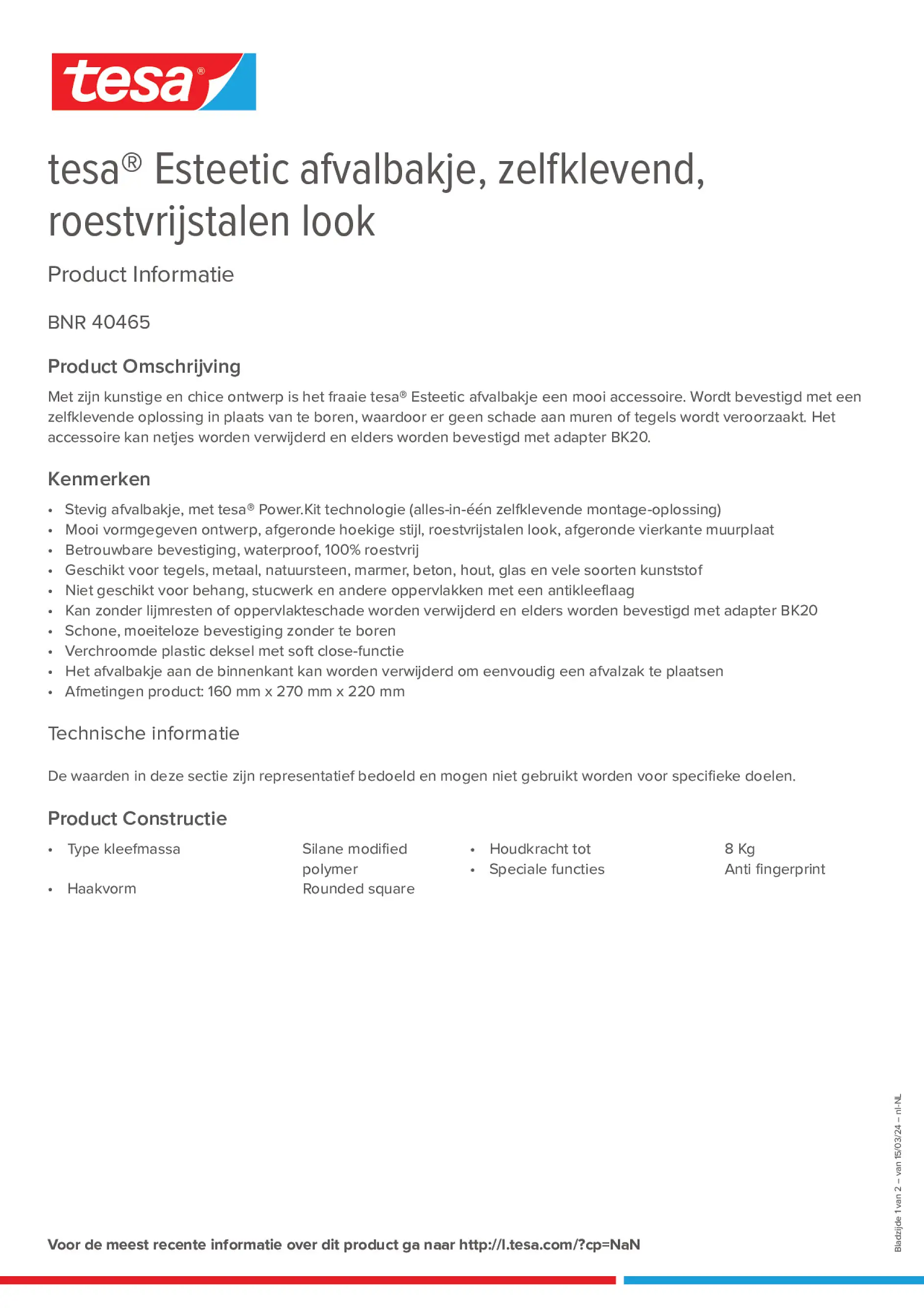 Product information_tesa® 40465_nl-NL