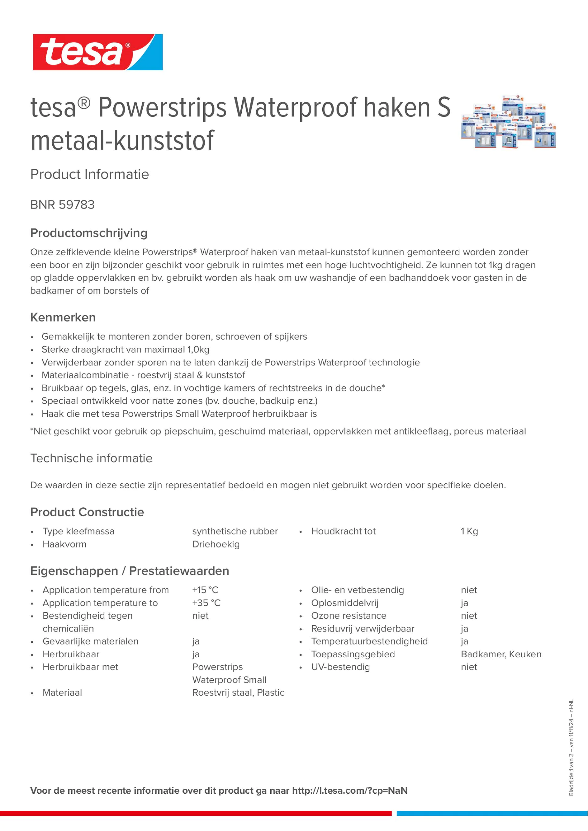 Product information_tesa® Powerstrips 59783_nl-NL