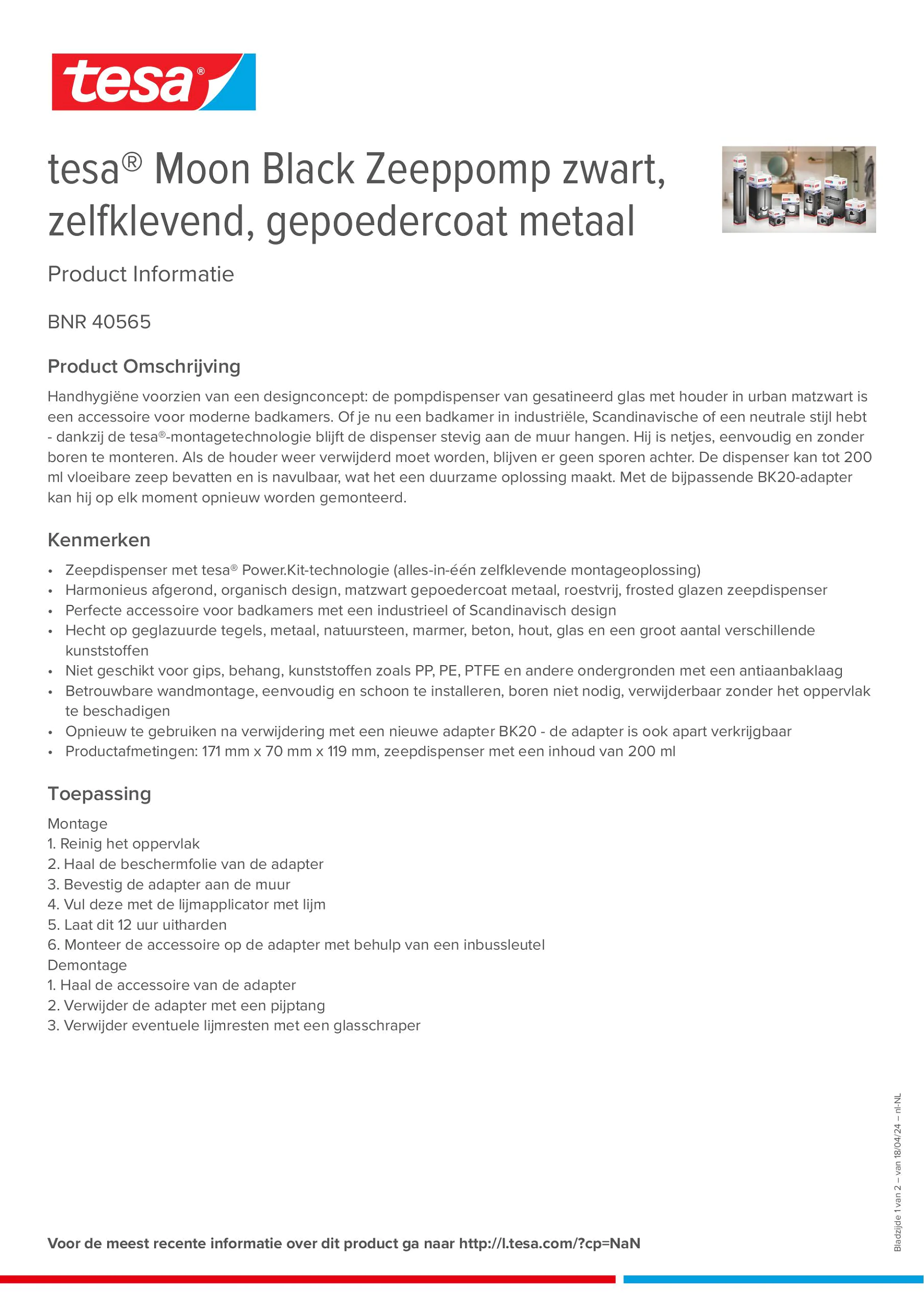 Product information_tesa® 40565_nl-NL