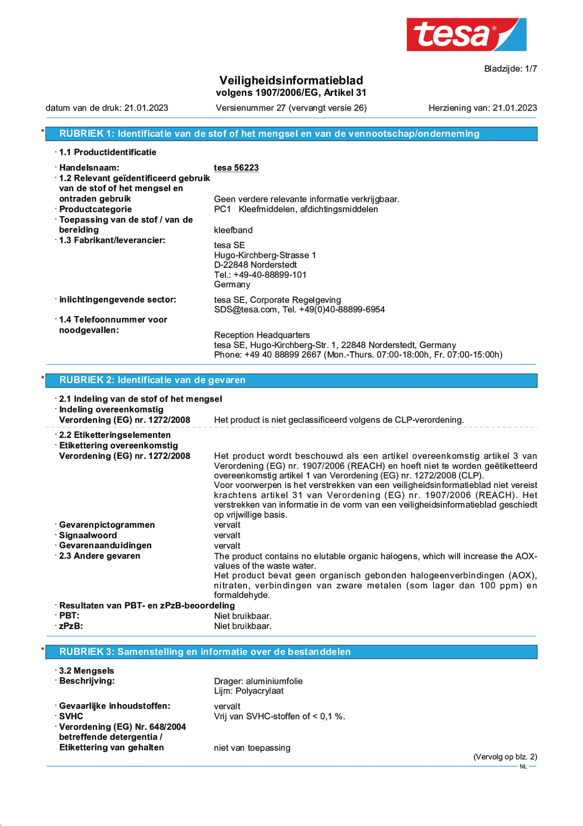 Safety data sheet_tesa® 56223_nl-NL_v27