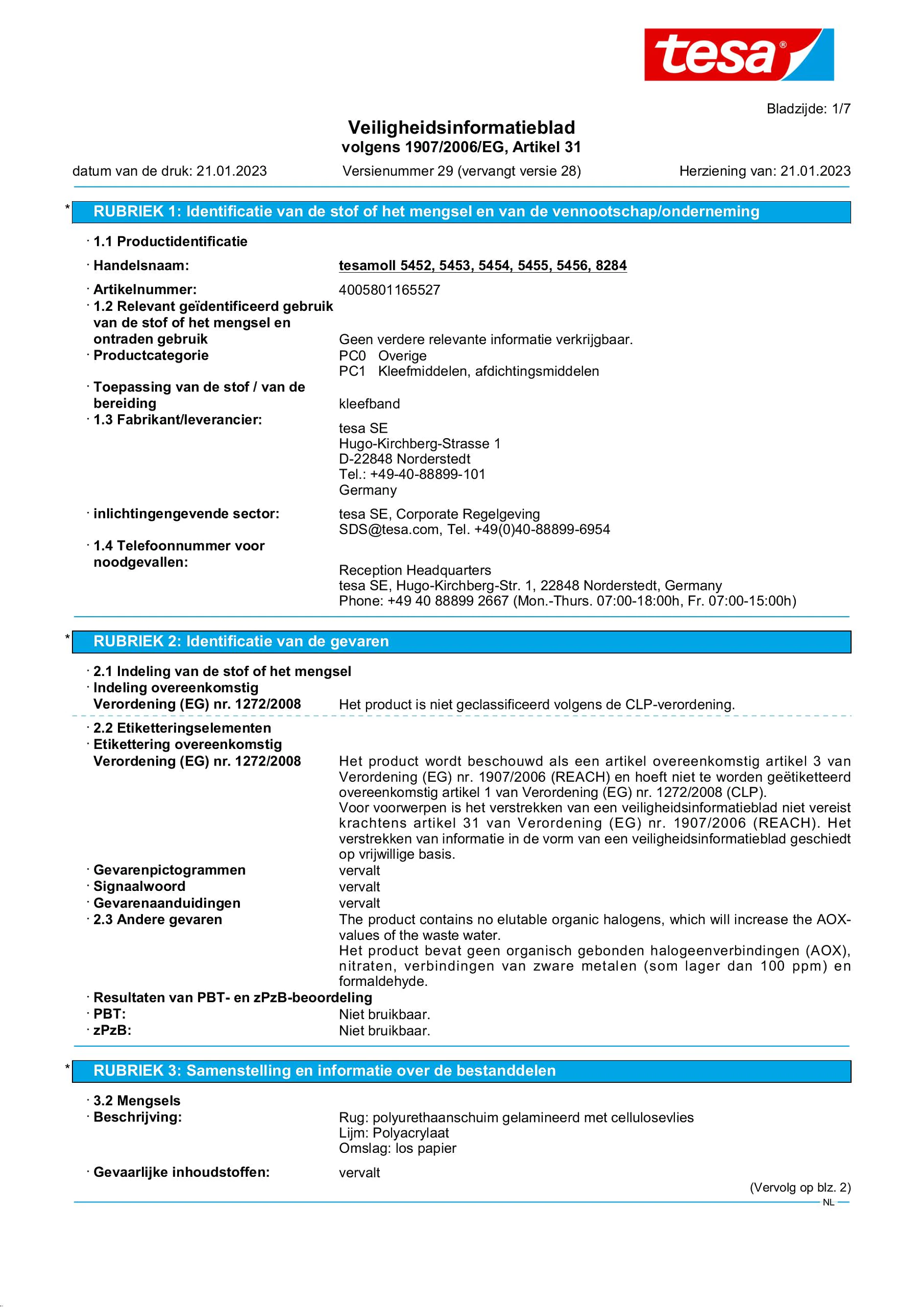 Safety data sheet_tesamoll® 55604_nl-NL_v29