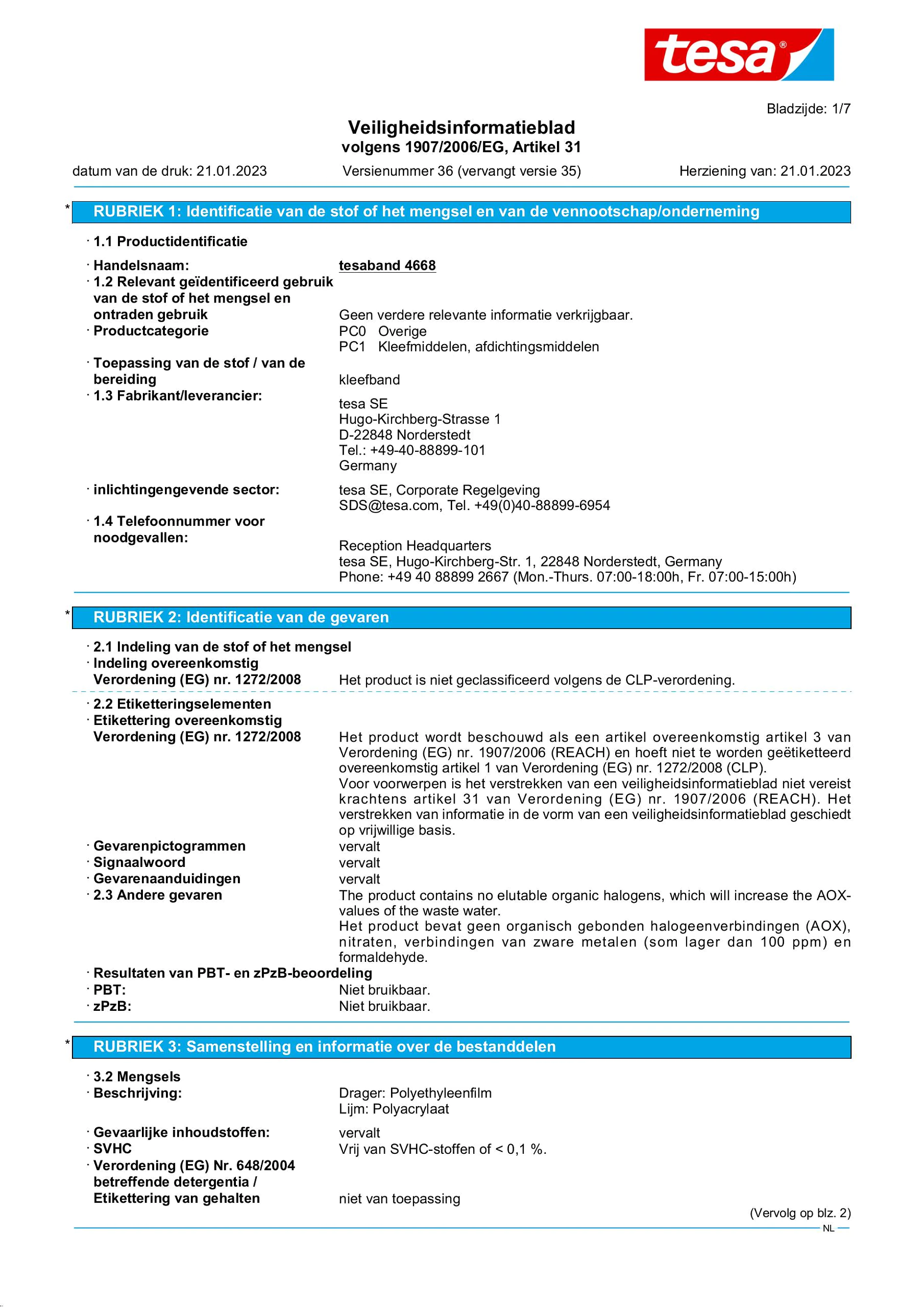 Safety data sheet_tesa® Professional 04668_nl-NL_v36