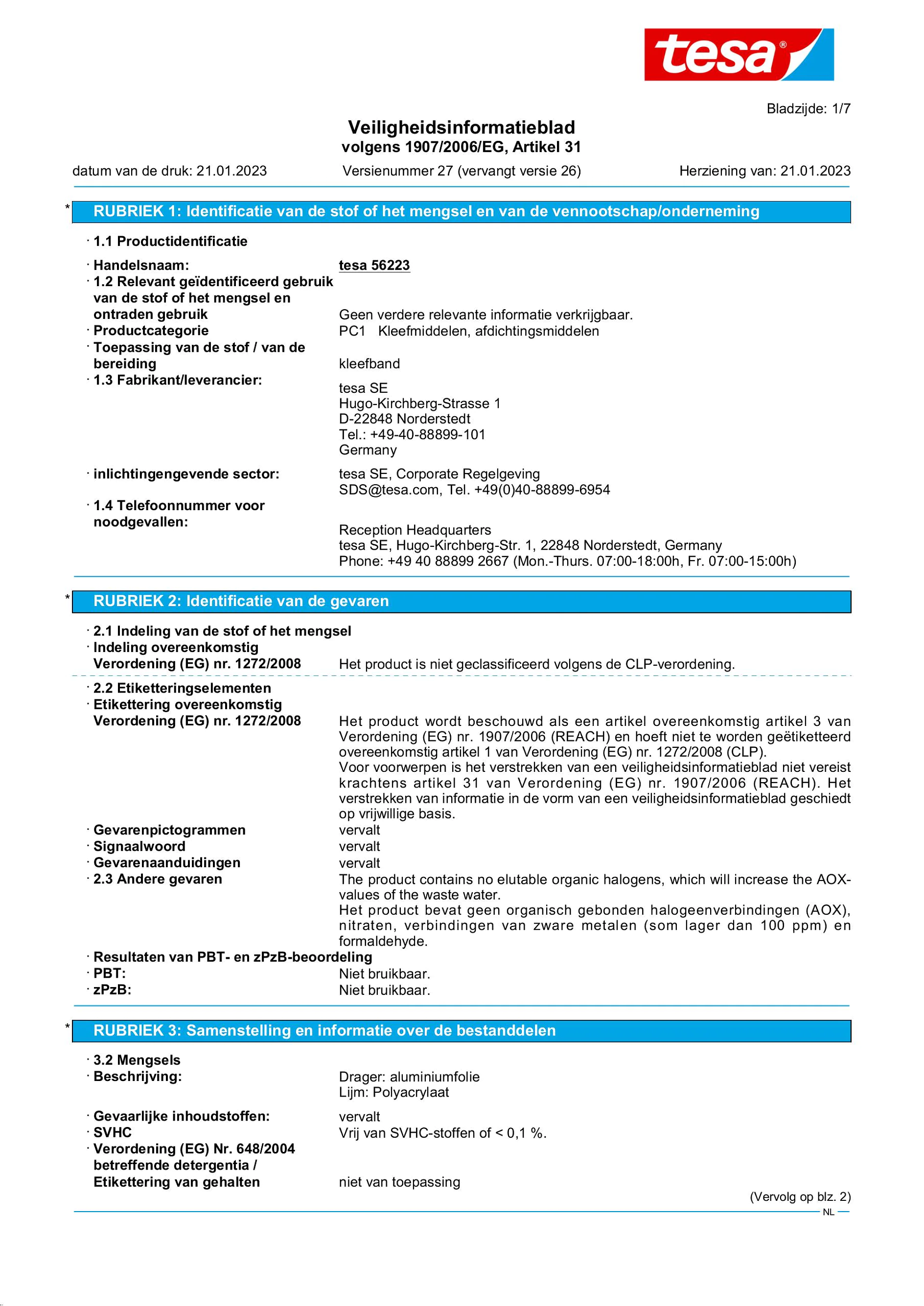 Safety data sheet_tesa® 56223_nl-NL_v27