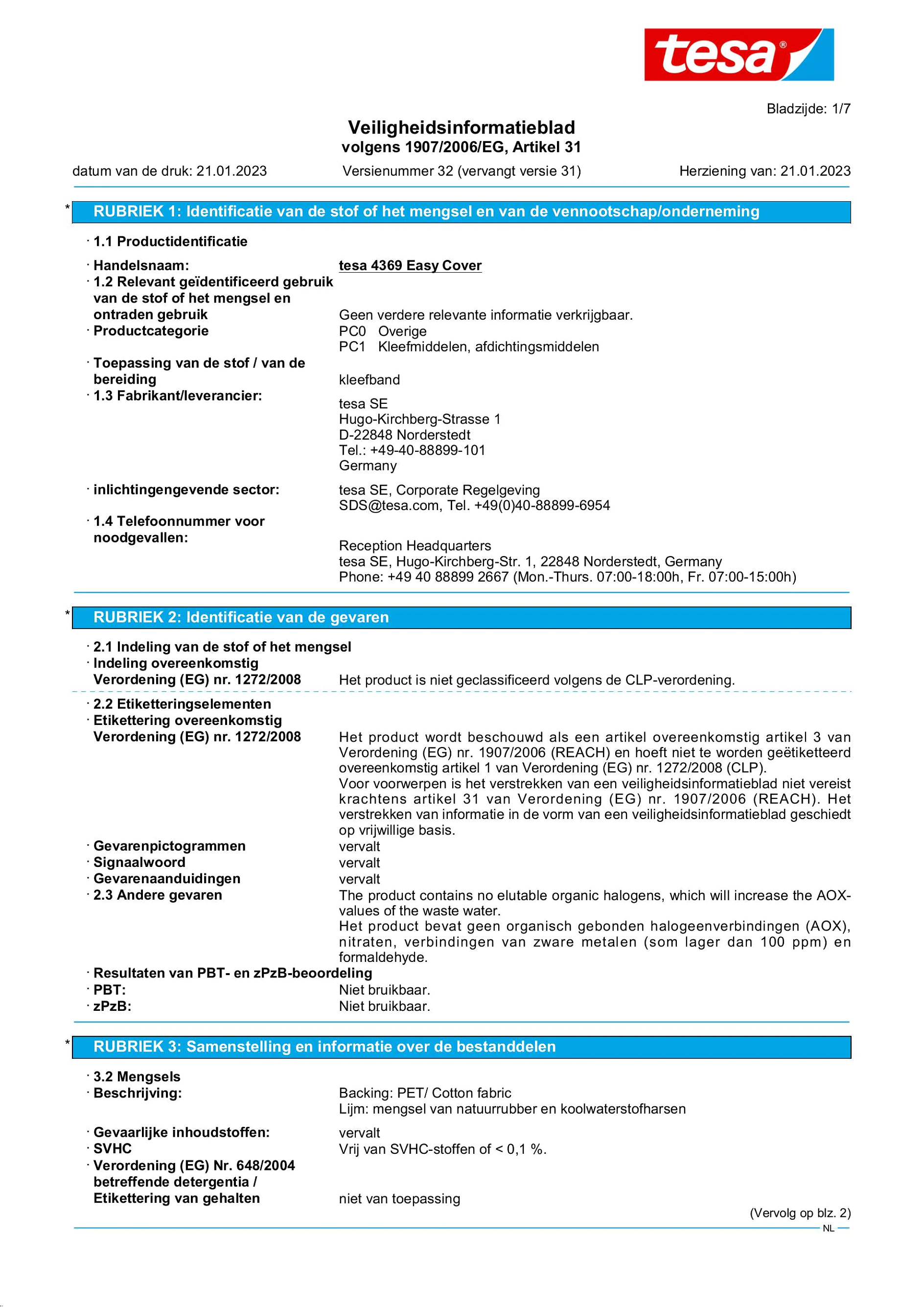 Safety data sheet_tesa® Professional 04369_nl-NL_v32