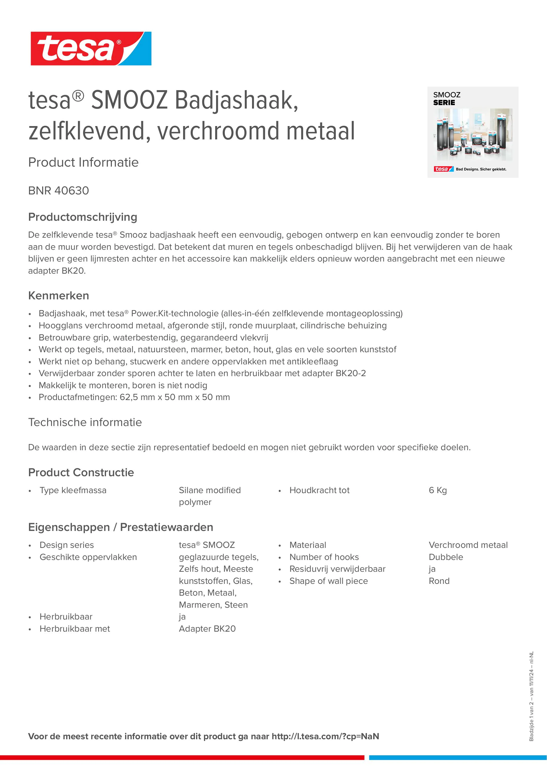 Product information_tesa® 40630_nl-NL