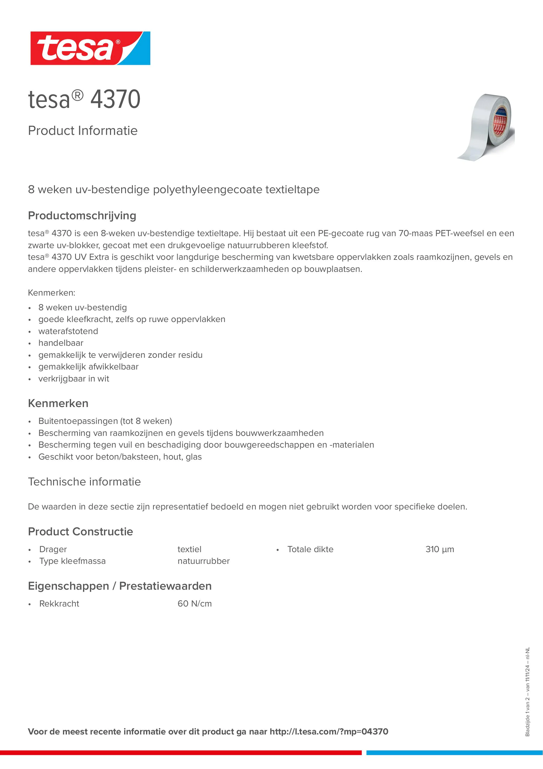 Product information_tesa® 04370_nl-NL